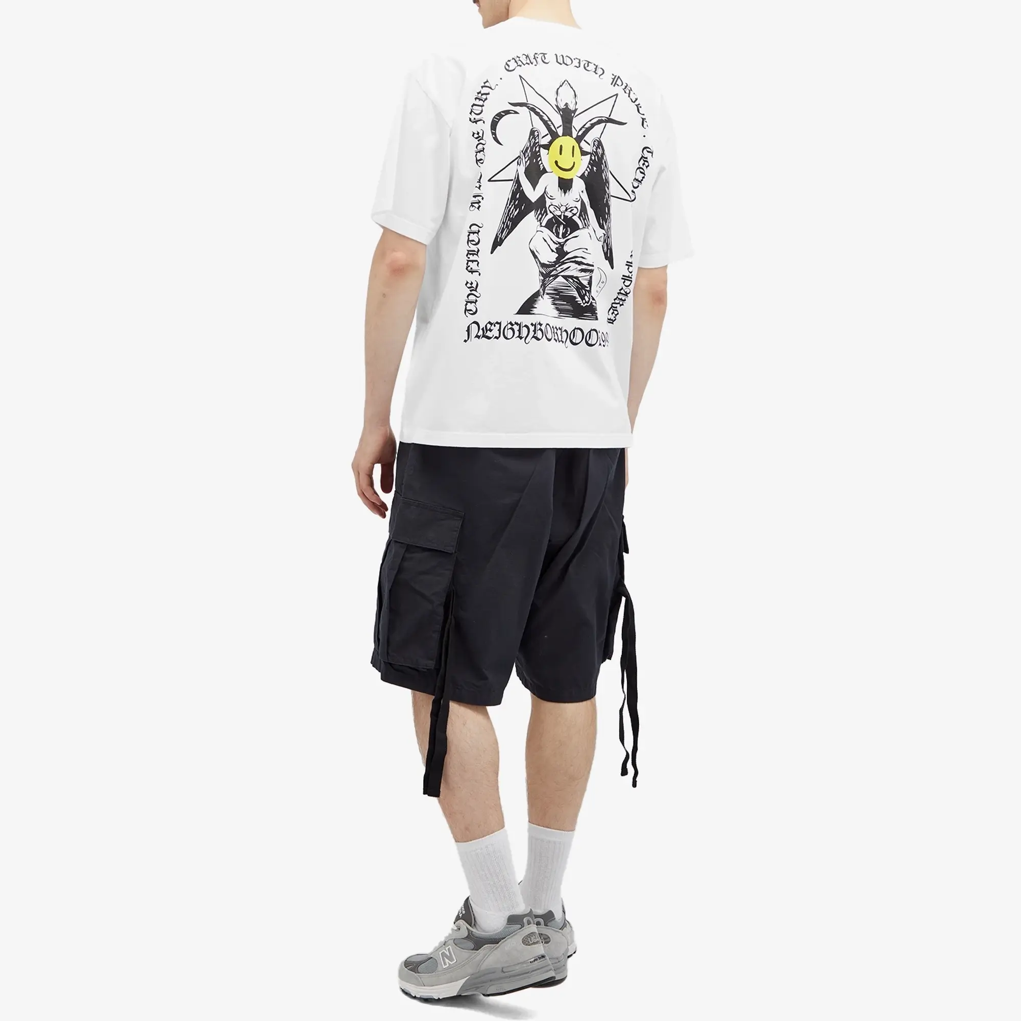 Neighborhood Men's 23 Printed T-Shirt White
