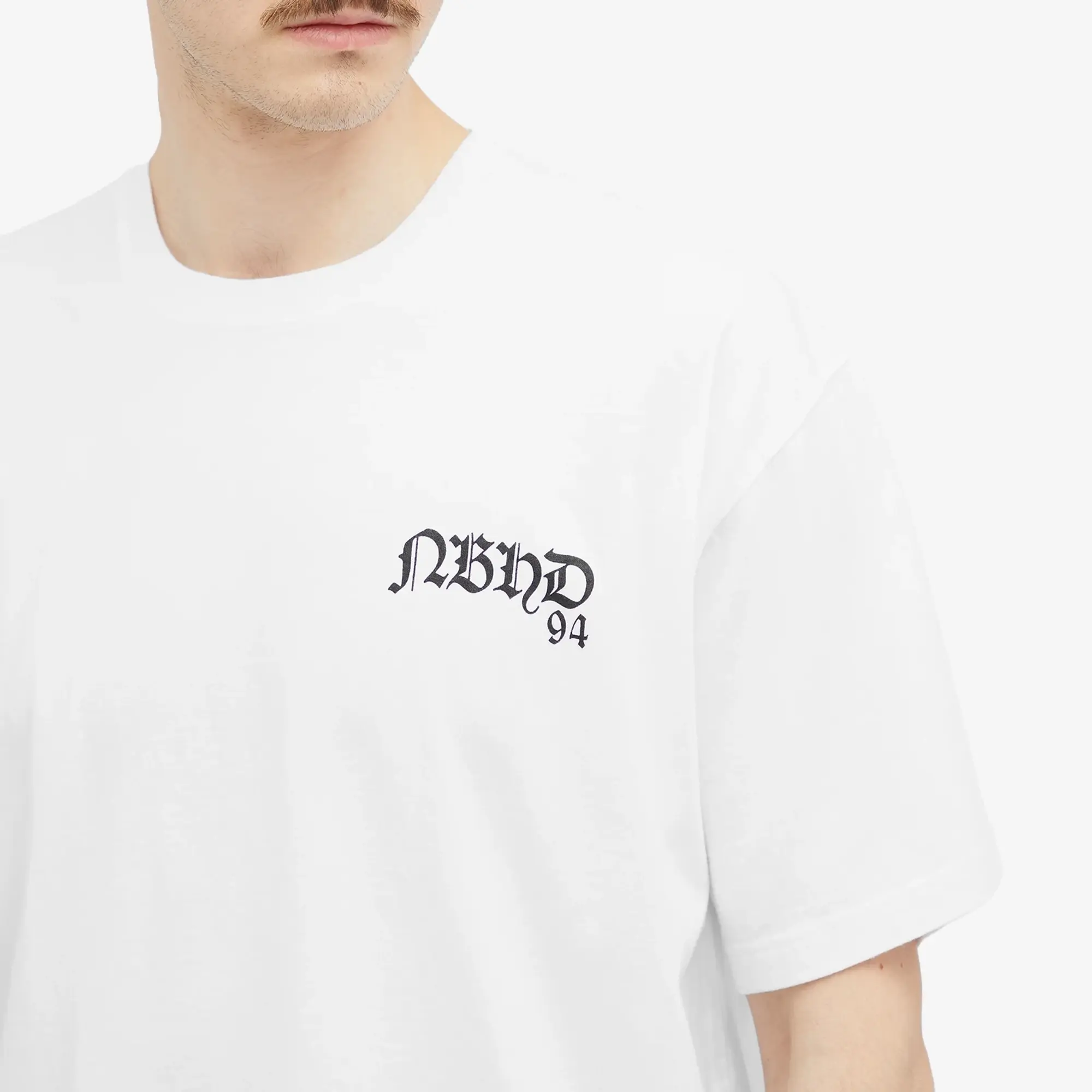 Neighborhood Men's 23 Printed T-Shirt White