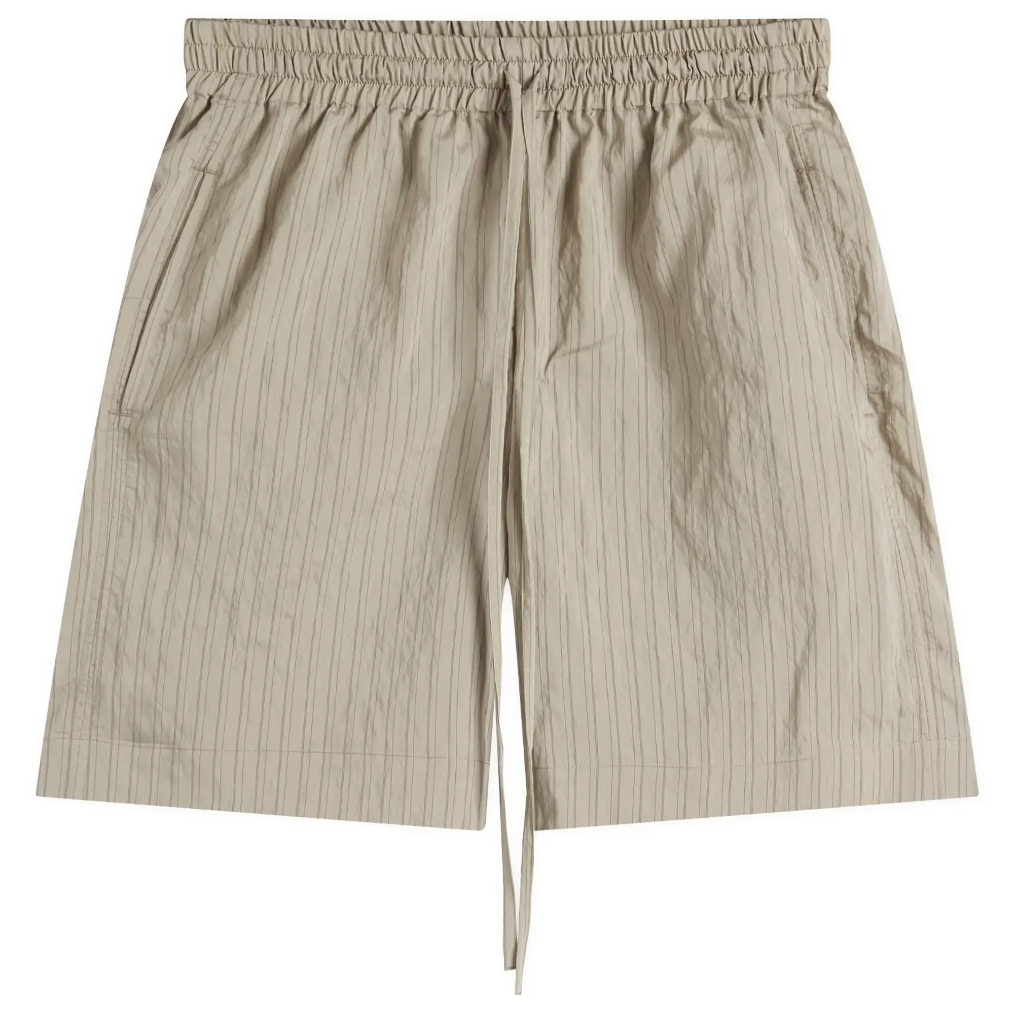 Studio Nicholson Women's Tie Front Short Pebble And Black