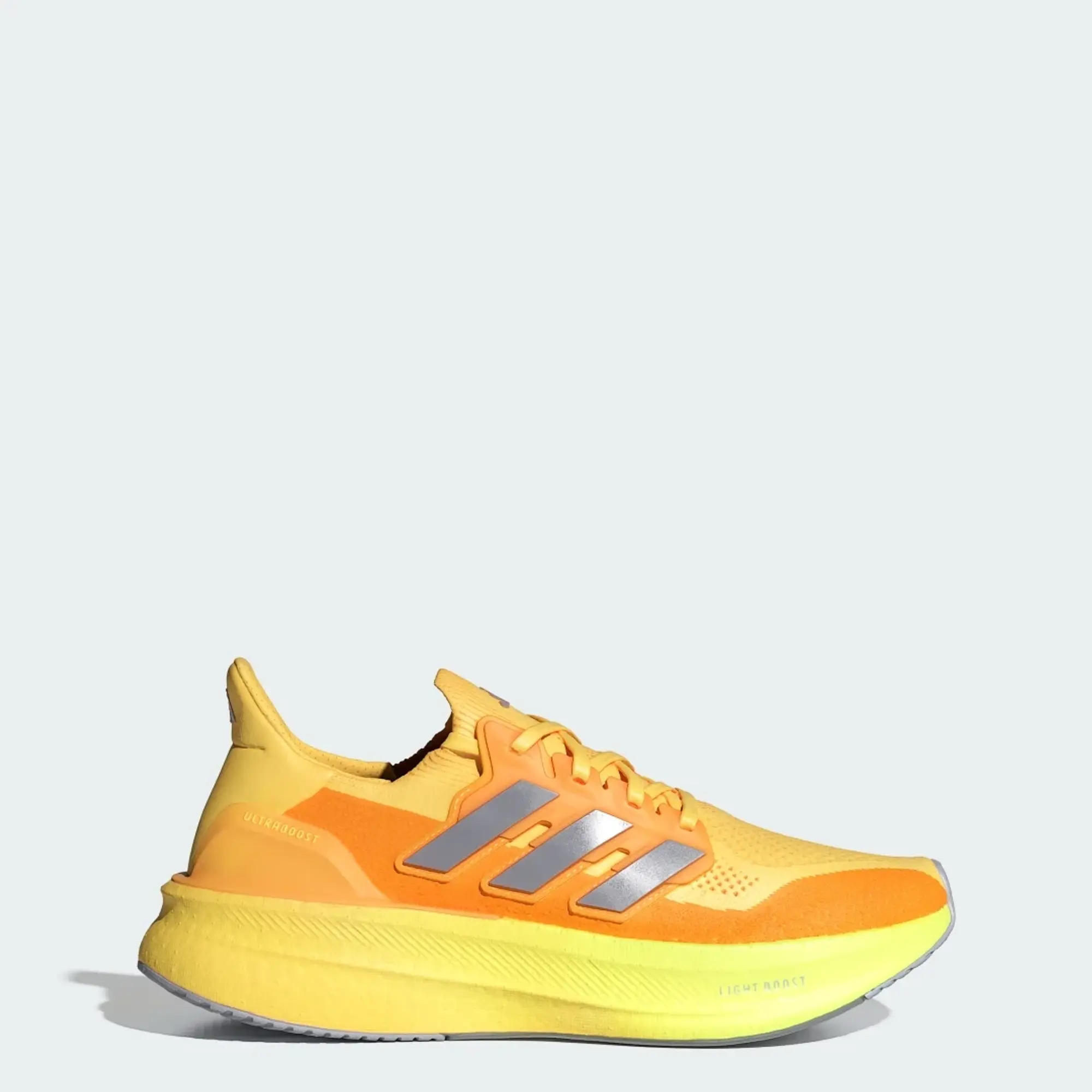 Adidas Running Ultraboost 5 Trainers In Yellow And Orange Black ID8811 FOOTY.COM