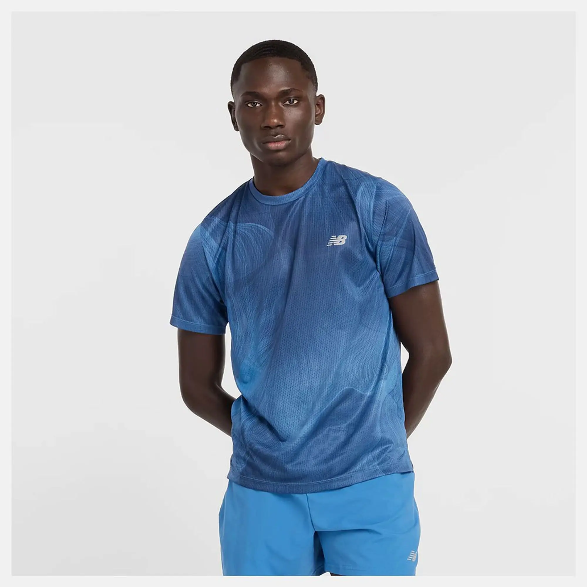 New balance training t shirt best sale