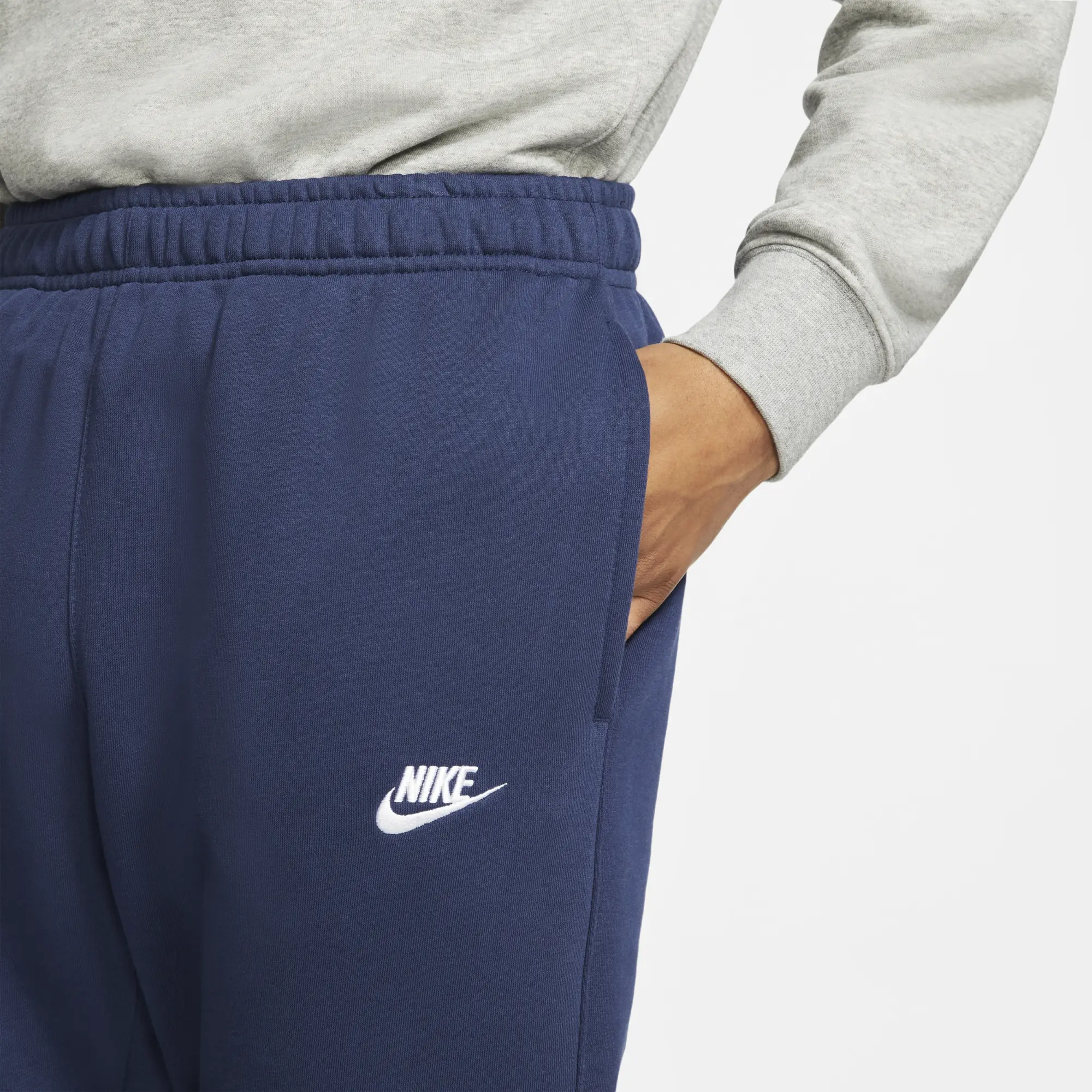 Nike Sportswear Club Men's Joggers - Blue - Fleece