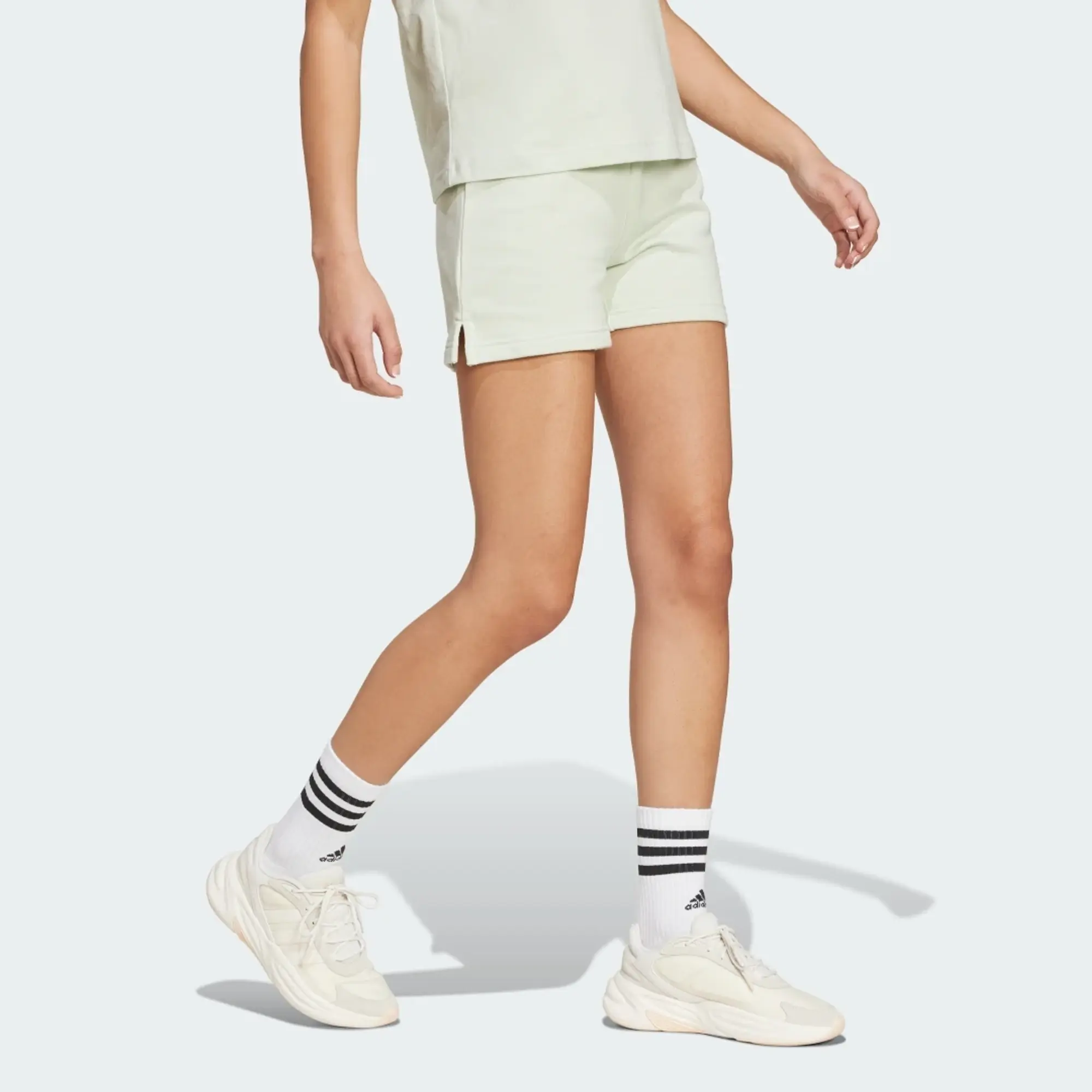 adidas Women Essentials Linear French Terry Shorts