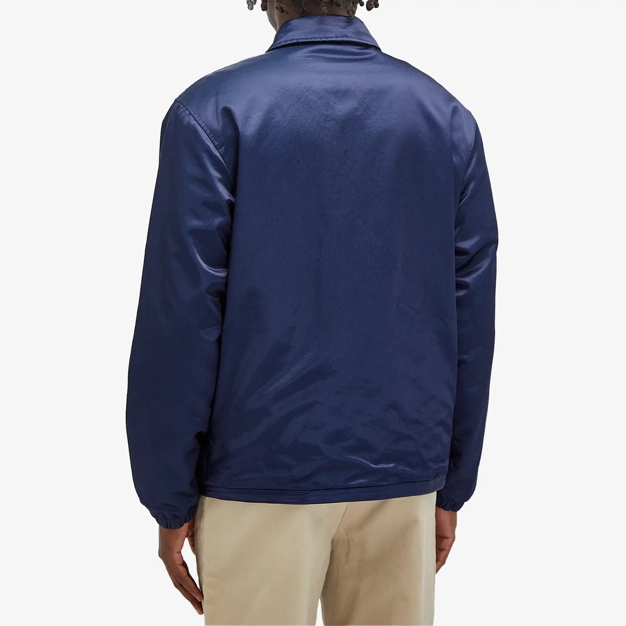Polo Ralph Lauren Men's College Logo Coach jacket Newport Navy