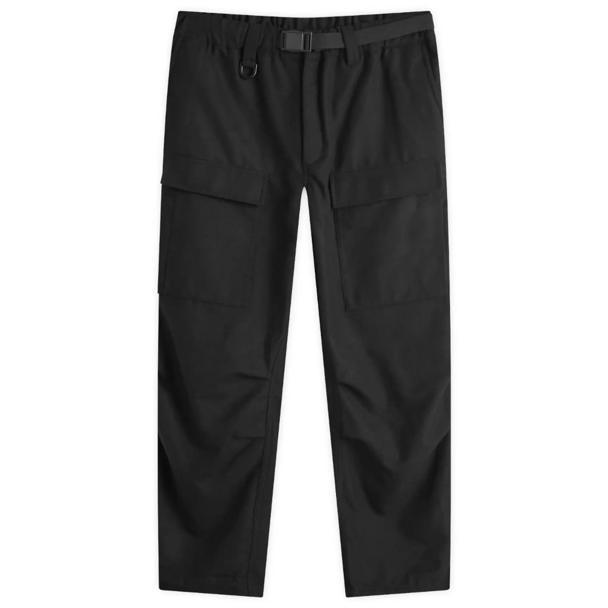 adidas Y-3 Men's Flannel Cargo Pant Black | IZ1879 | FOOTY.COM