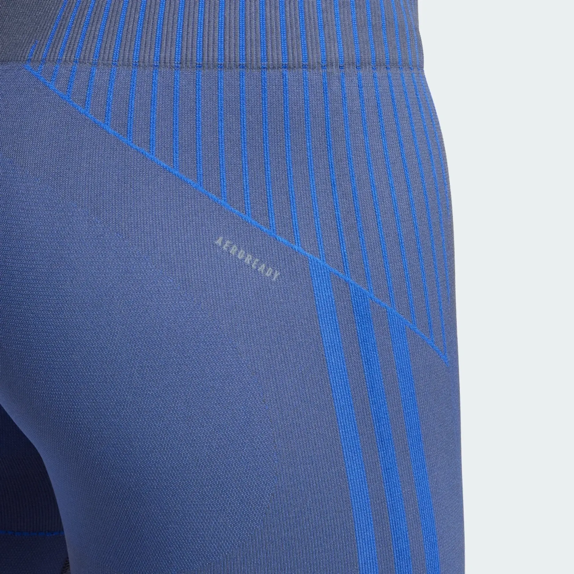 adidas Women's Seamless Sports Branded 7/8 Leggings - Shadow Navy - XS - Blue