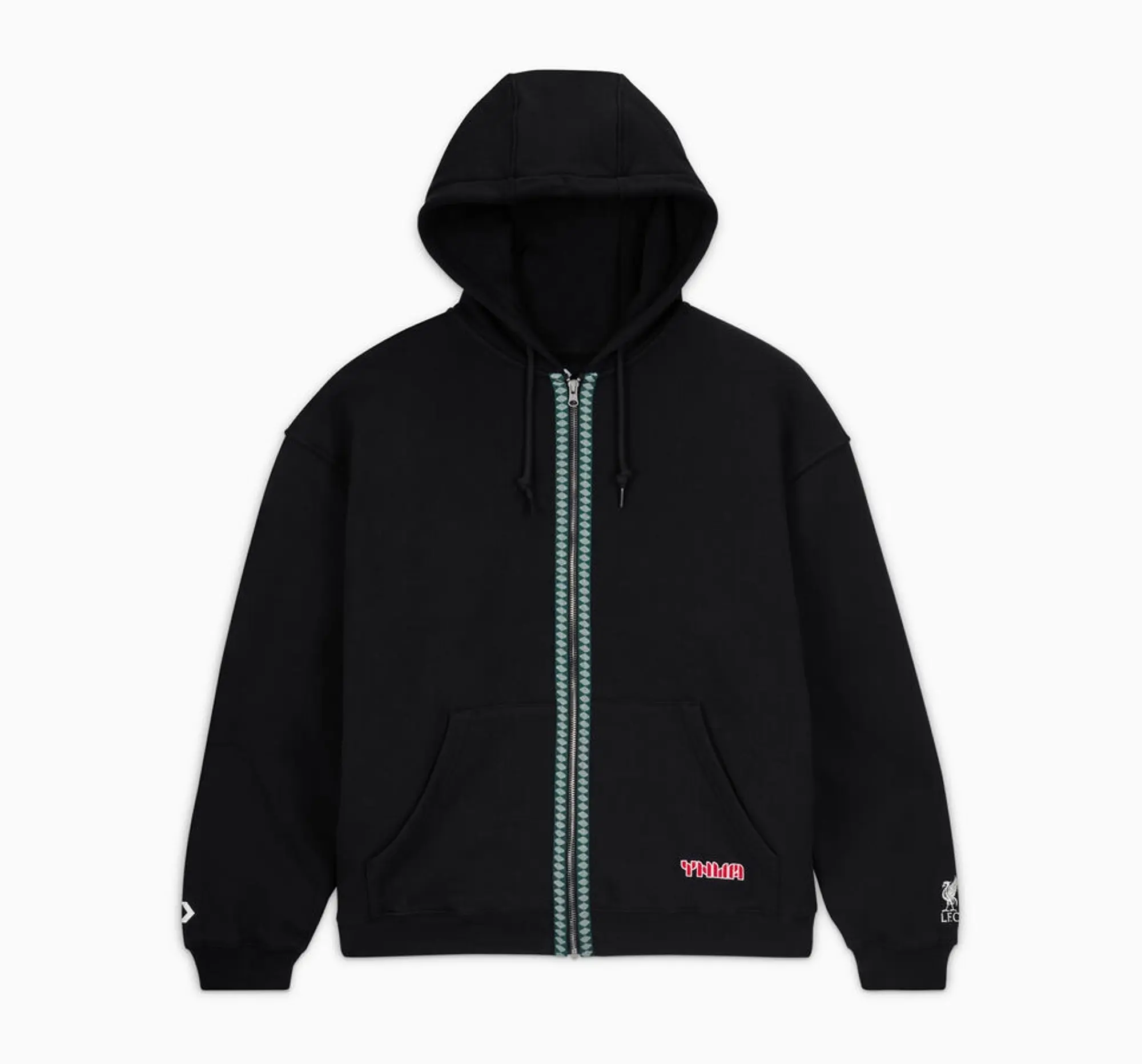 Converse Converse x Liverpool FC Full-Zip Hoodie - Black