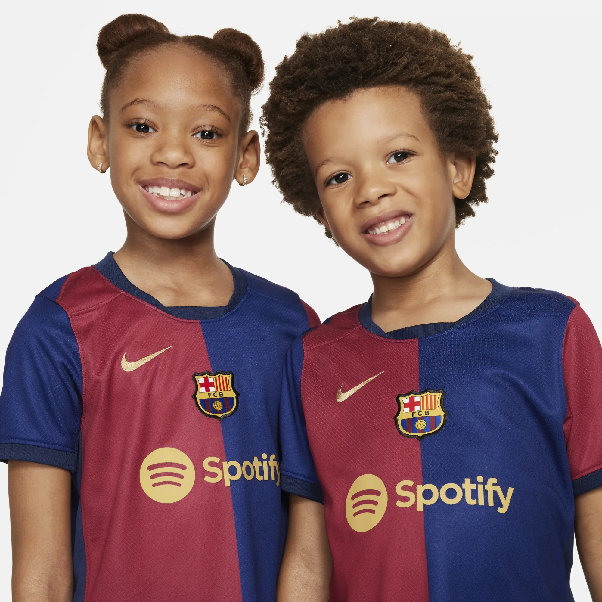 Nike Barcelona Kids SS Home Mini Kit 2024/25