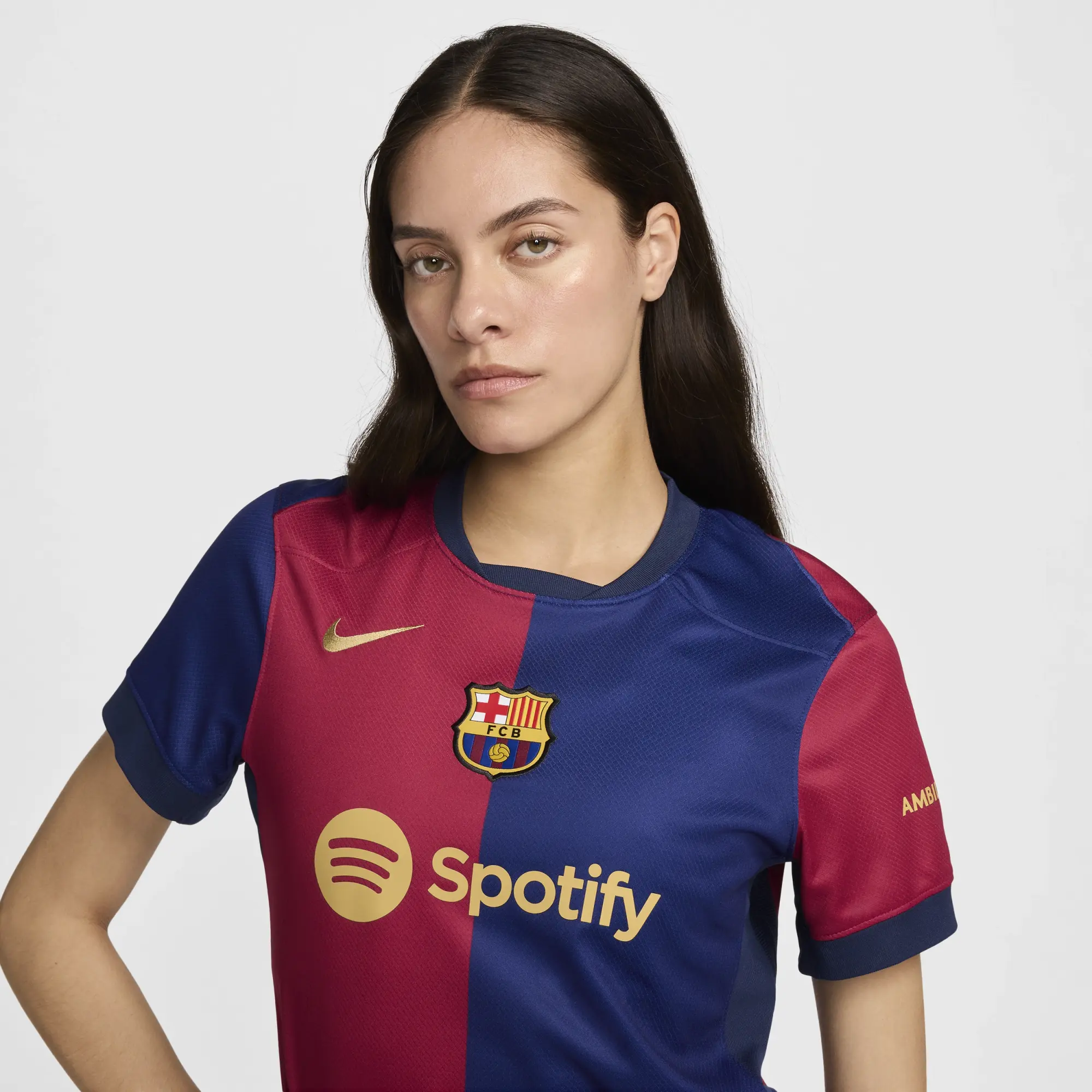 Nike Barcelona Womens SS Home Shirt 2024/25