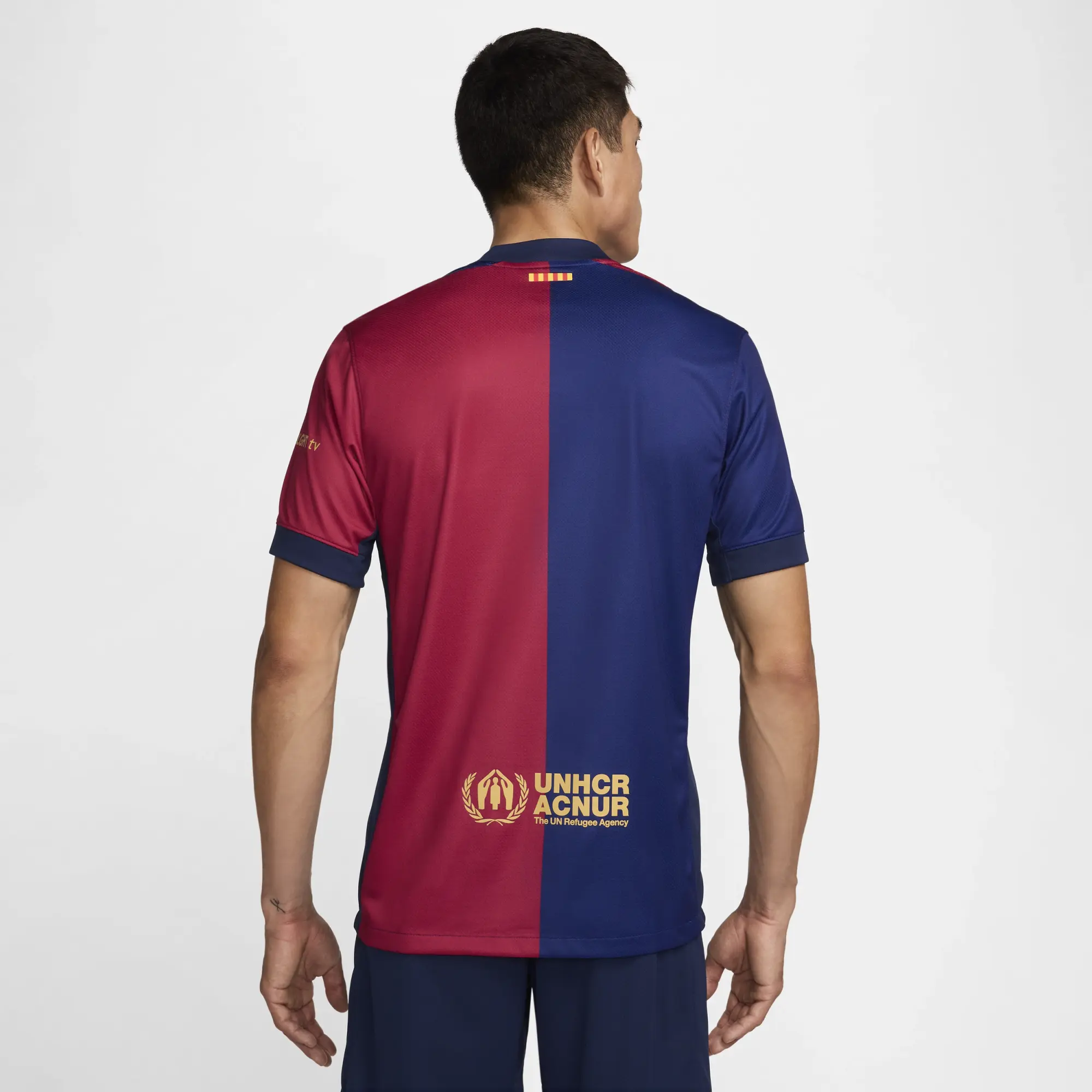 Nike Barcelona Mens SS Home Shirt 2024/25