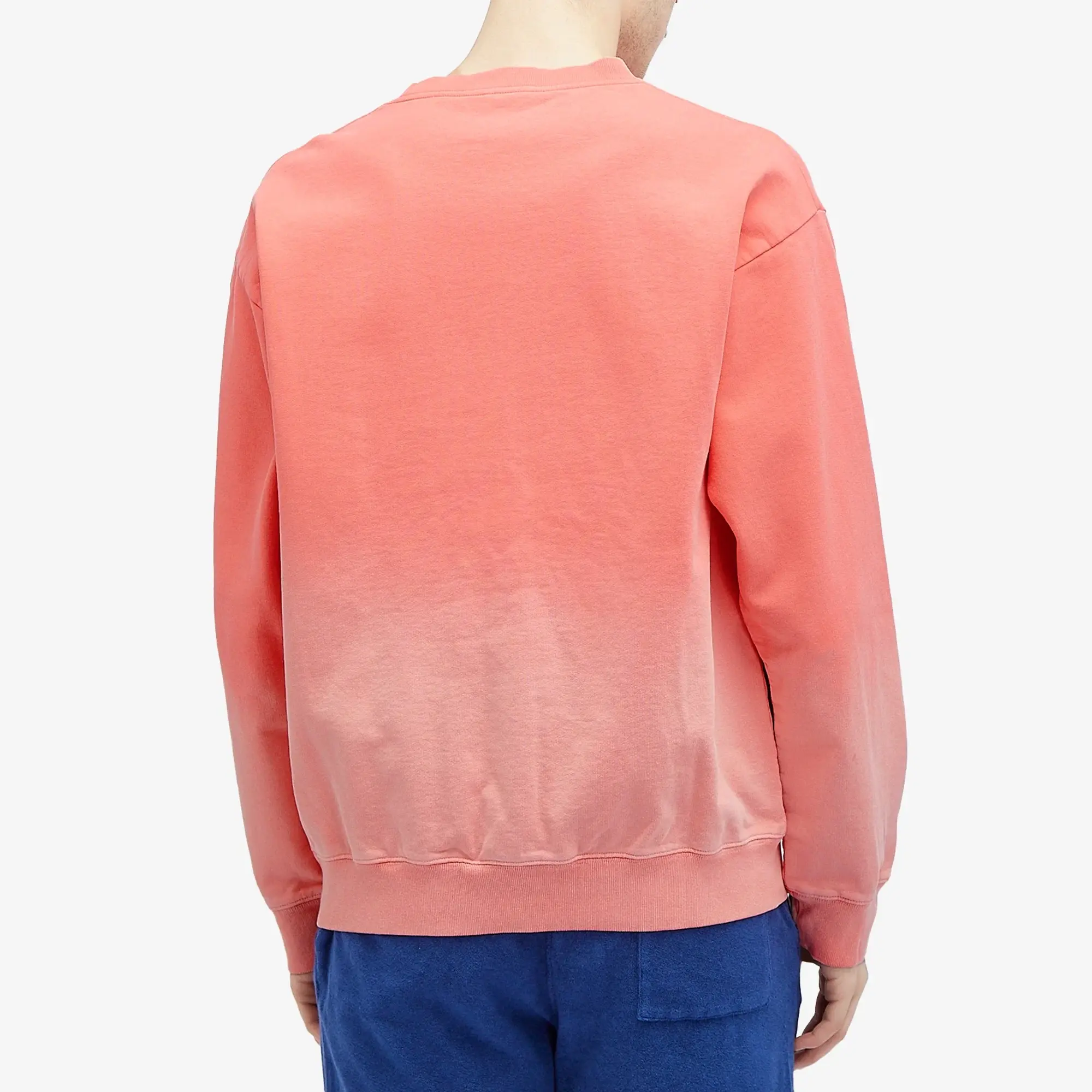 Sporty & Rich Wellness Ivy Sweatshirt Dip Dye Pink