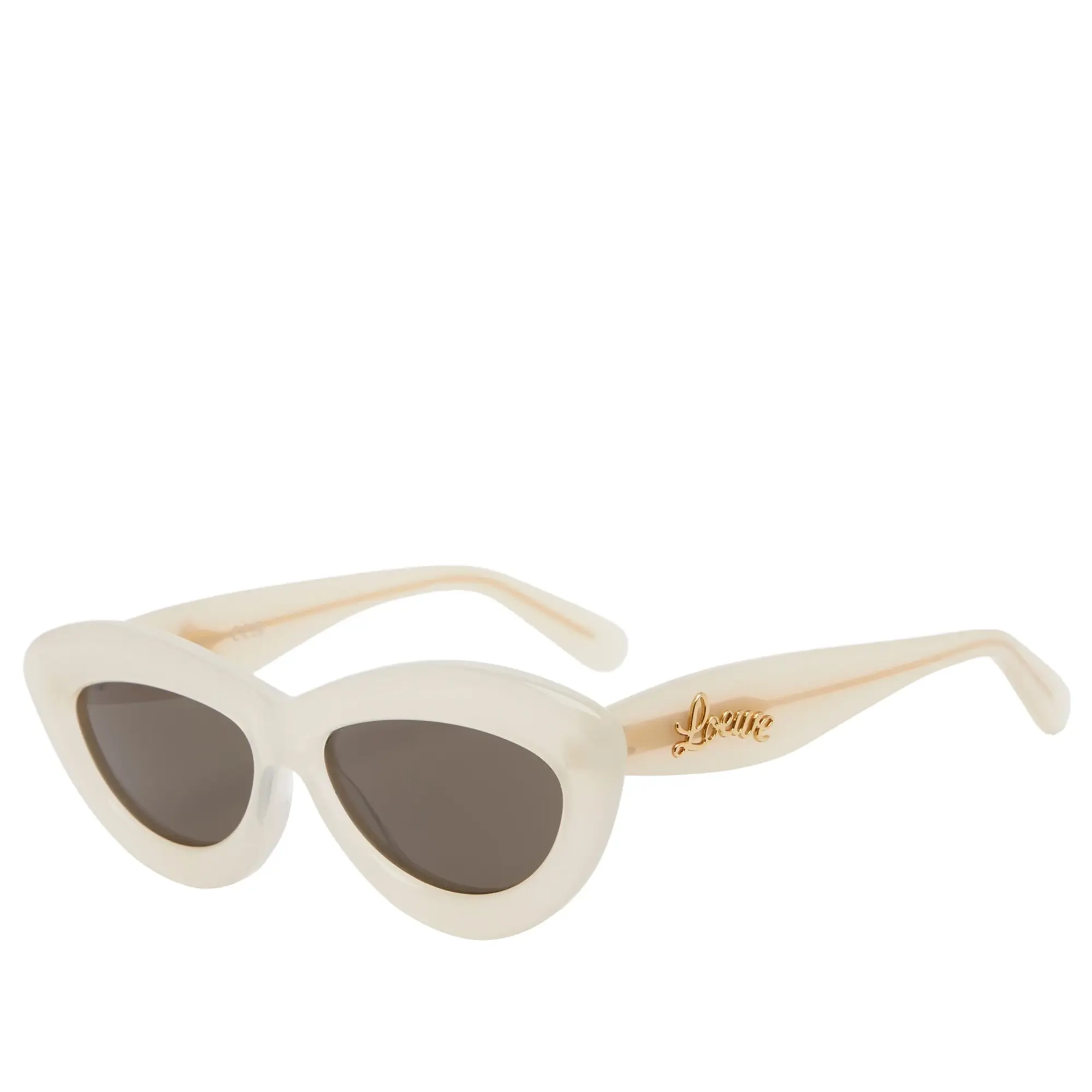 Loewe Eyewear Women's Cat-Eye Sunglasses Ivory