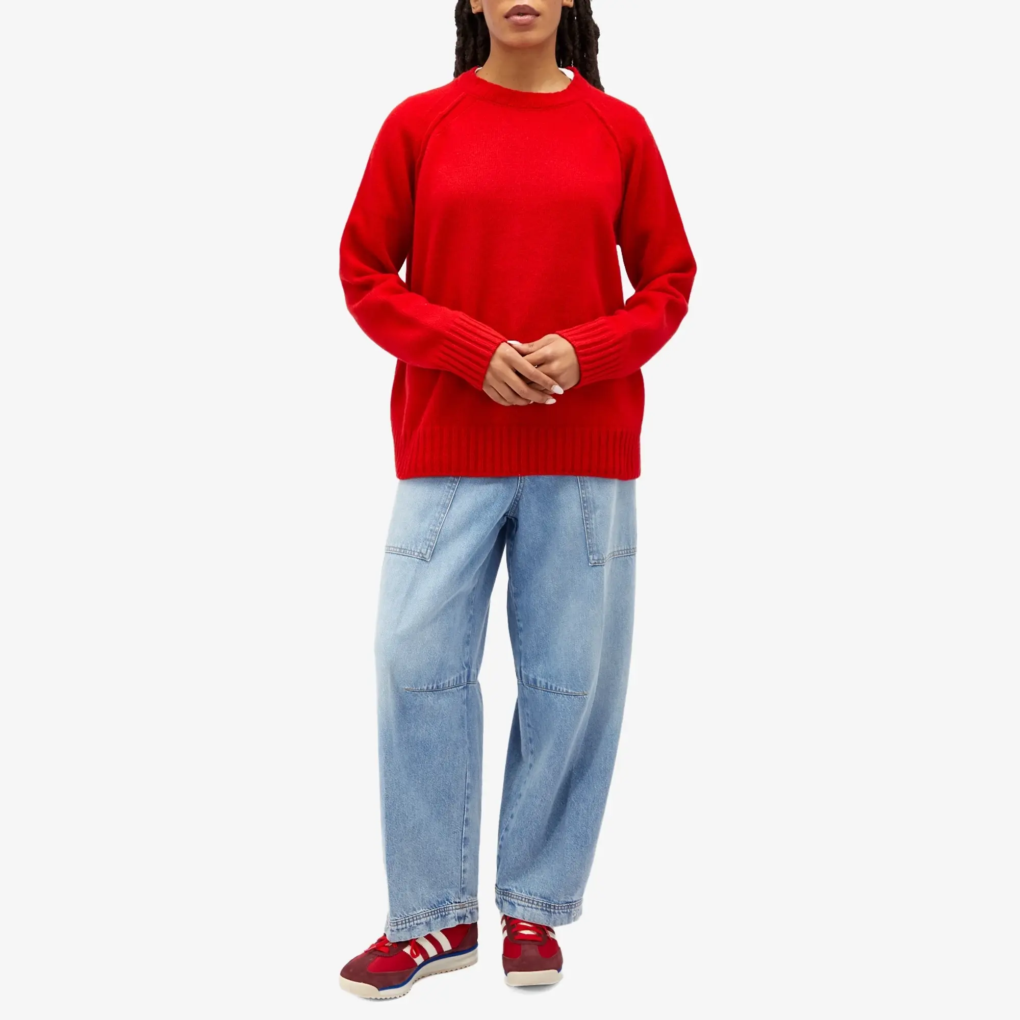 Closed Women's Tapered Trousers Blue