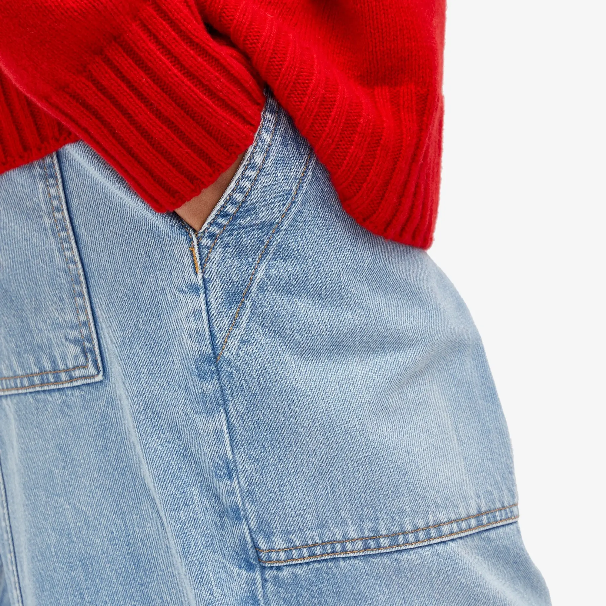 Closed Women's Tapered Trousers Blue