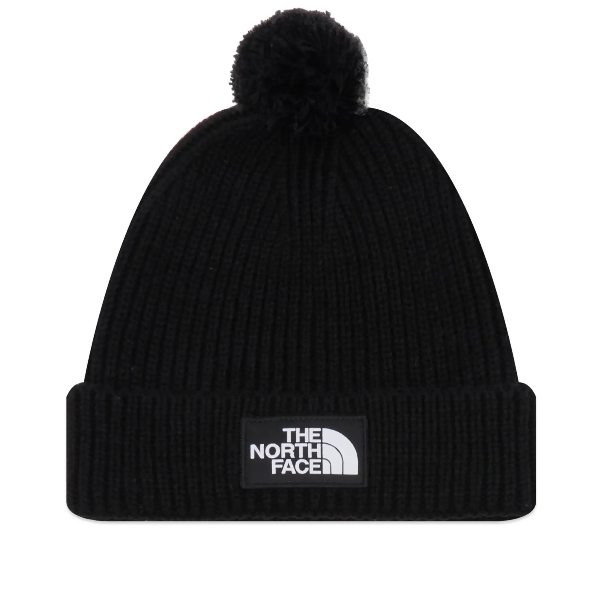 The North Face TNF Box Pom Beanie, Black