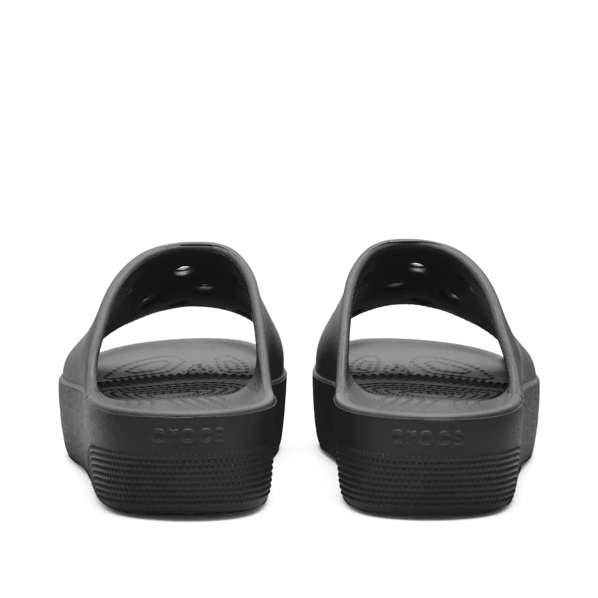 Crocs | Women | Classic Platform | Slides | Black | 8