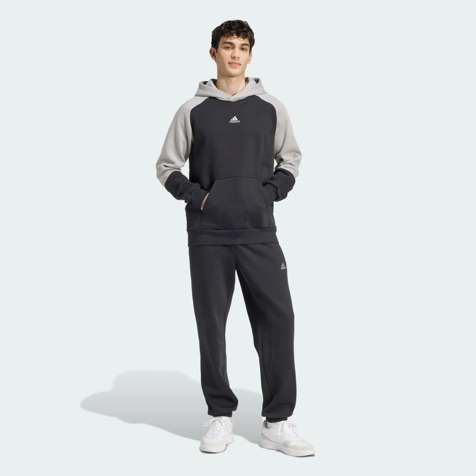 Colorblock 669 adidas Men Sportswear Fleece Colorblock Track Suit | IY0300 | FOOTY.COM