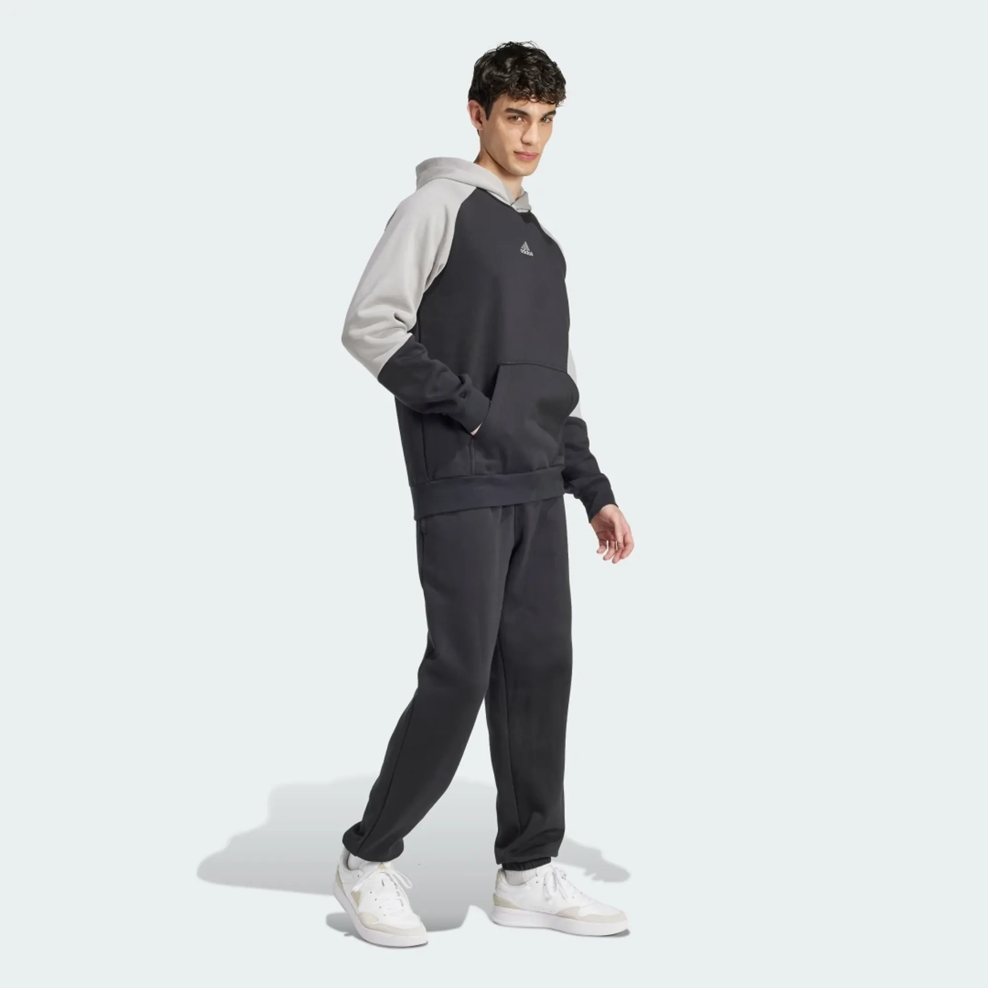 Colorblock 669 adidas Men Sportswear Fleece Colorblock Track Suit | IY0300 | FOOTY.COM
