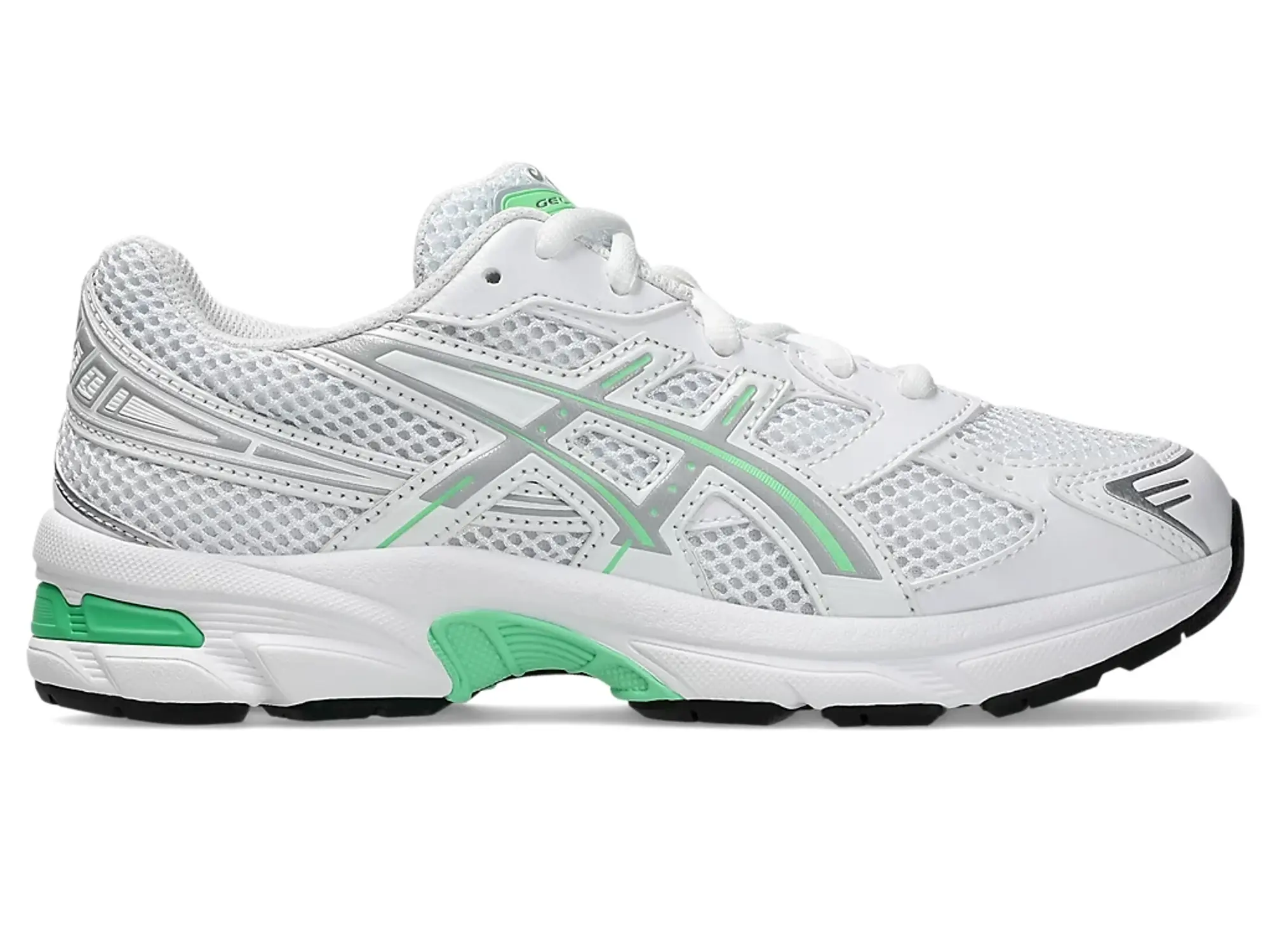 ASICS Gel-1130 Youth in White & Green