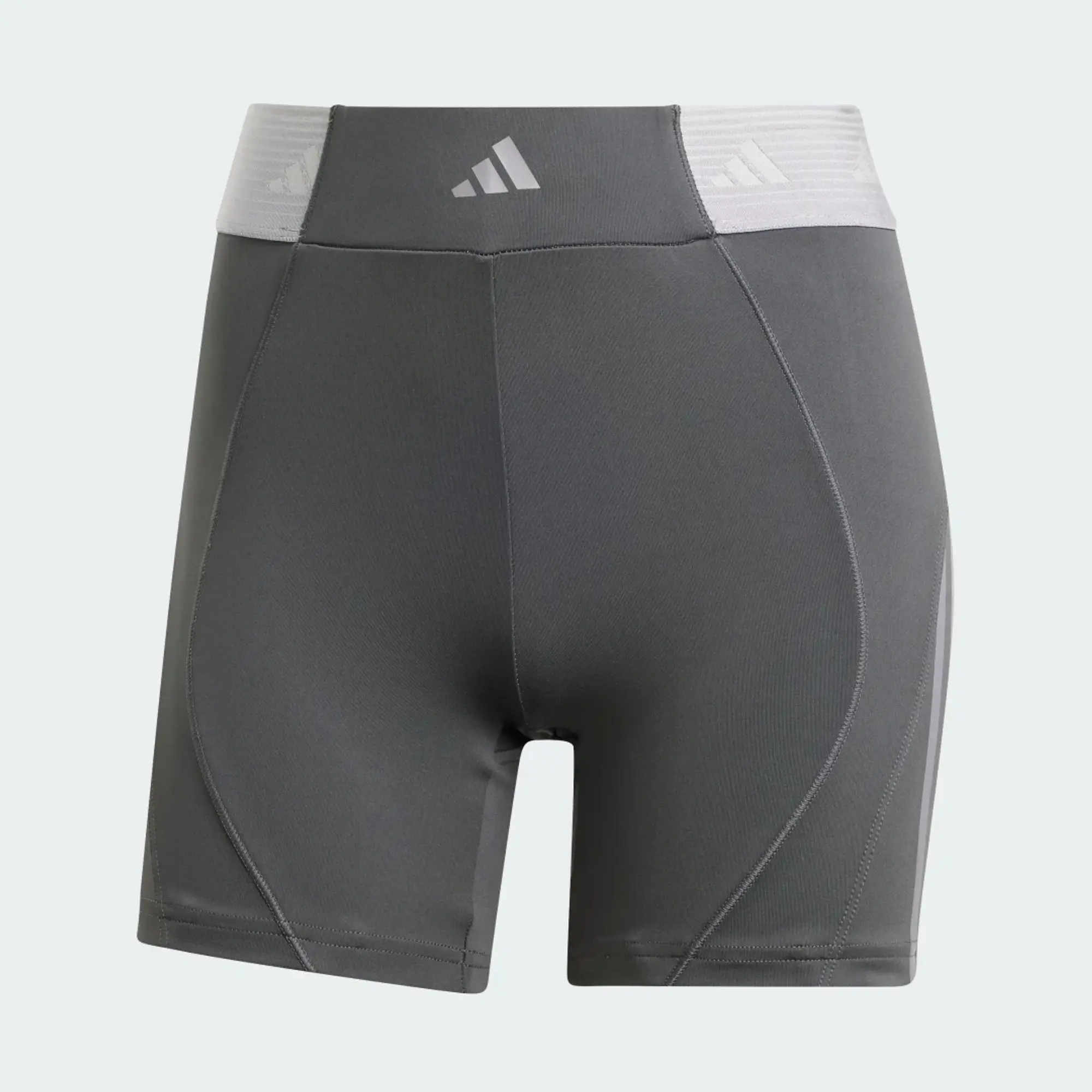 adidas Womens Hyperglam 5 Inch Short  - Grey - Size XL - Grey