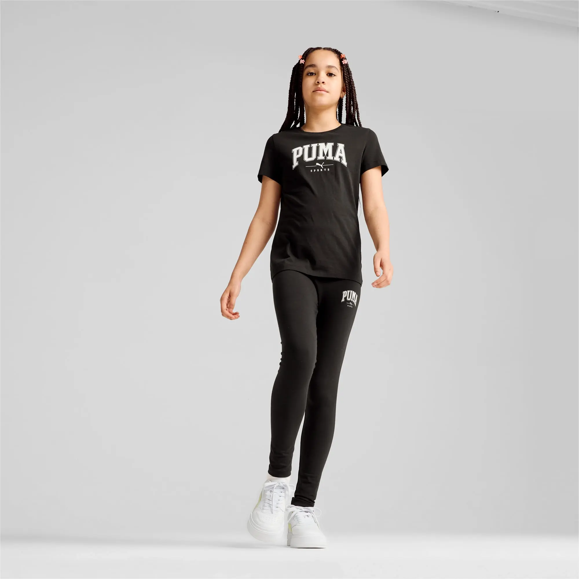 Puma Squad Tee G T-Shirt Unisex Kids - Black