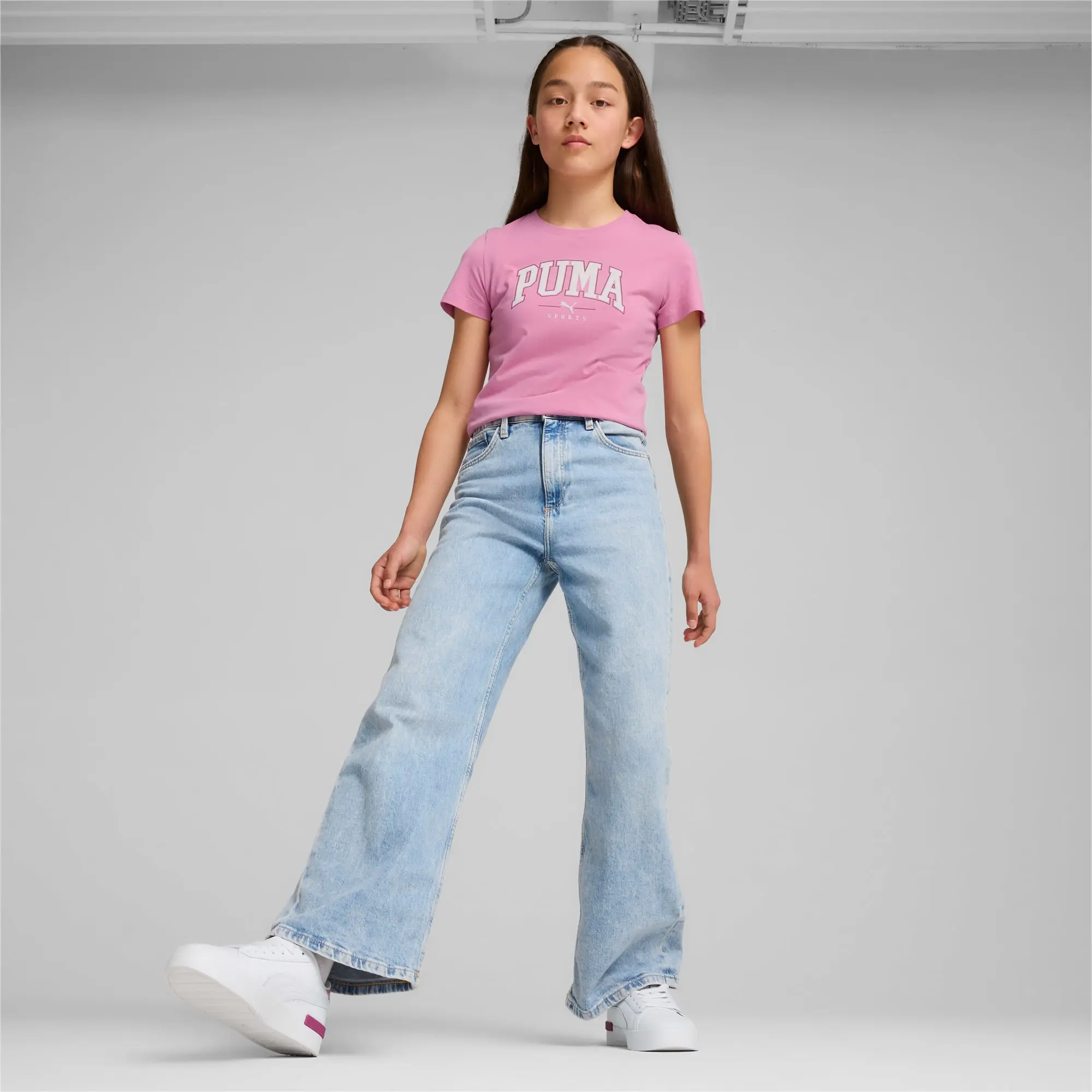 PUMA Squad T-Shirt Youth, Mauved Out