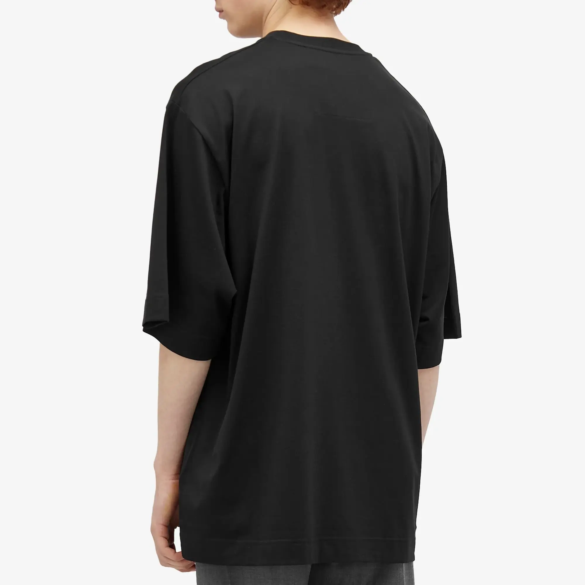 Givenchy Men's College Embroidered T-Shirt Black