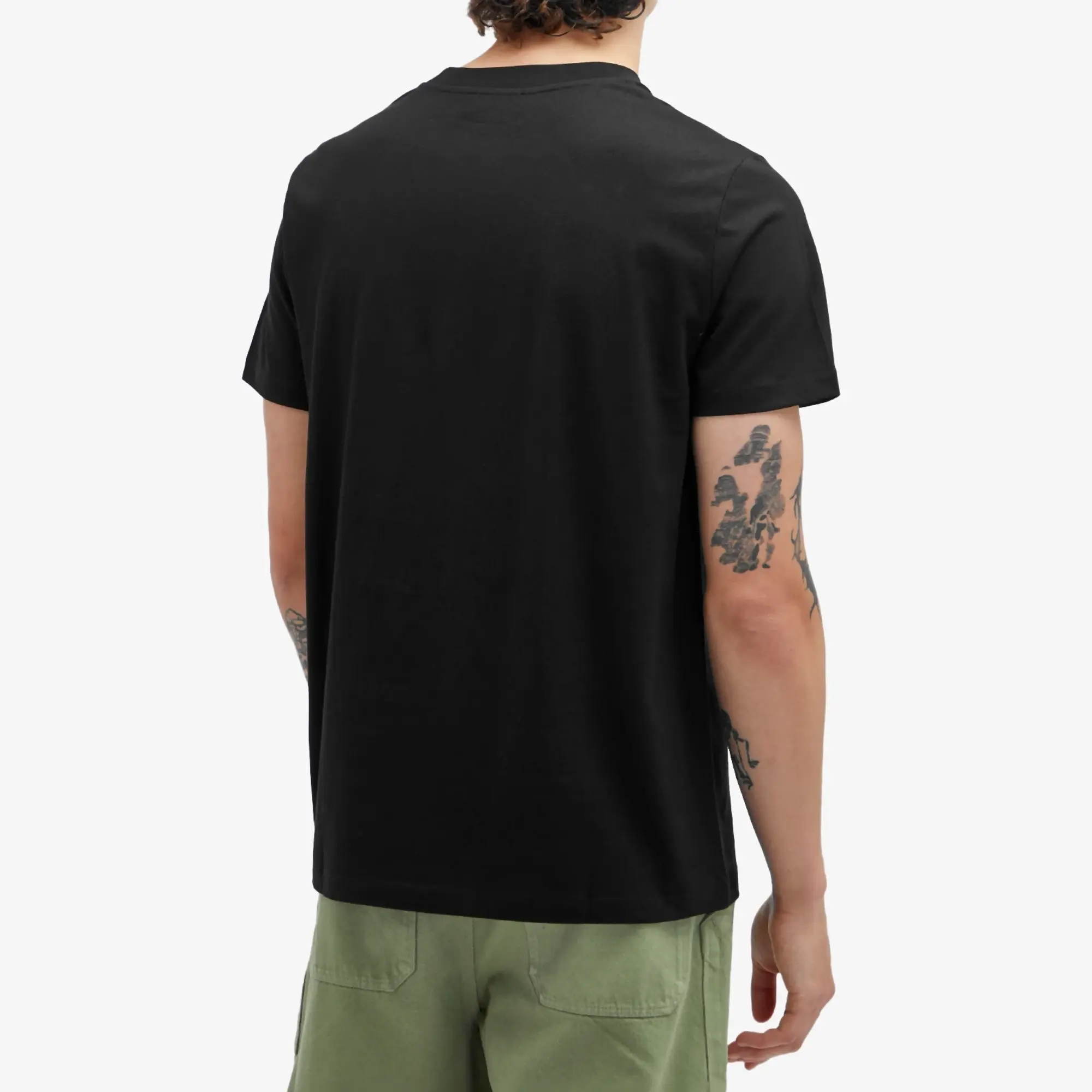 A.P.C. Men's Item Logo T-Shirt Black/White