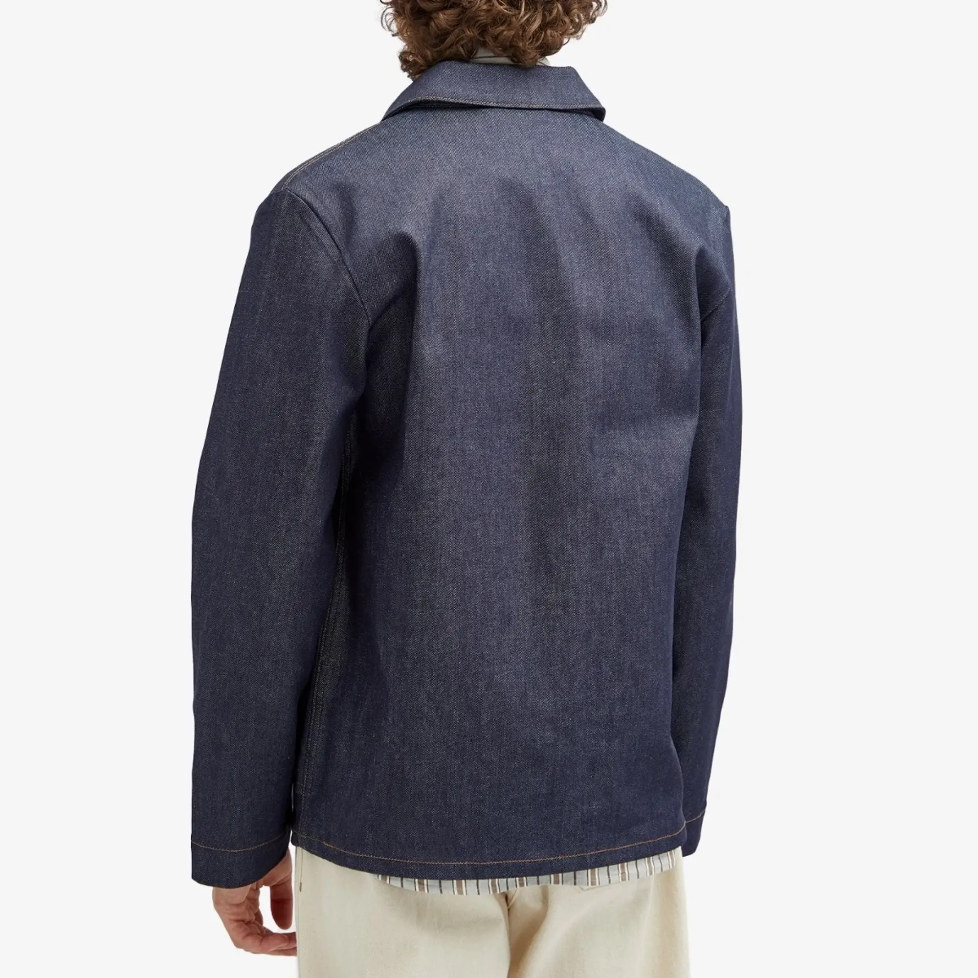Asics A.P.C. Men's Kerlouan Denim Jacket Indigo