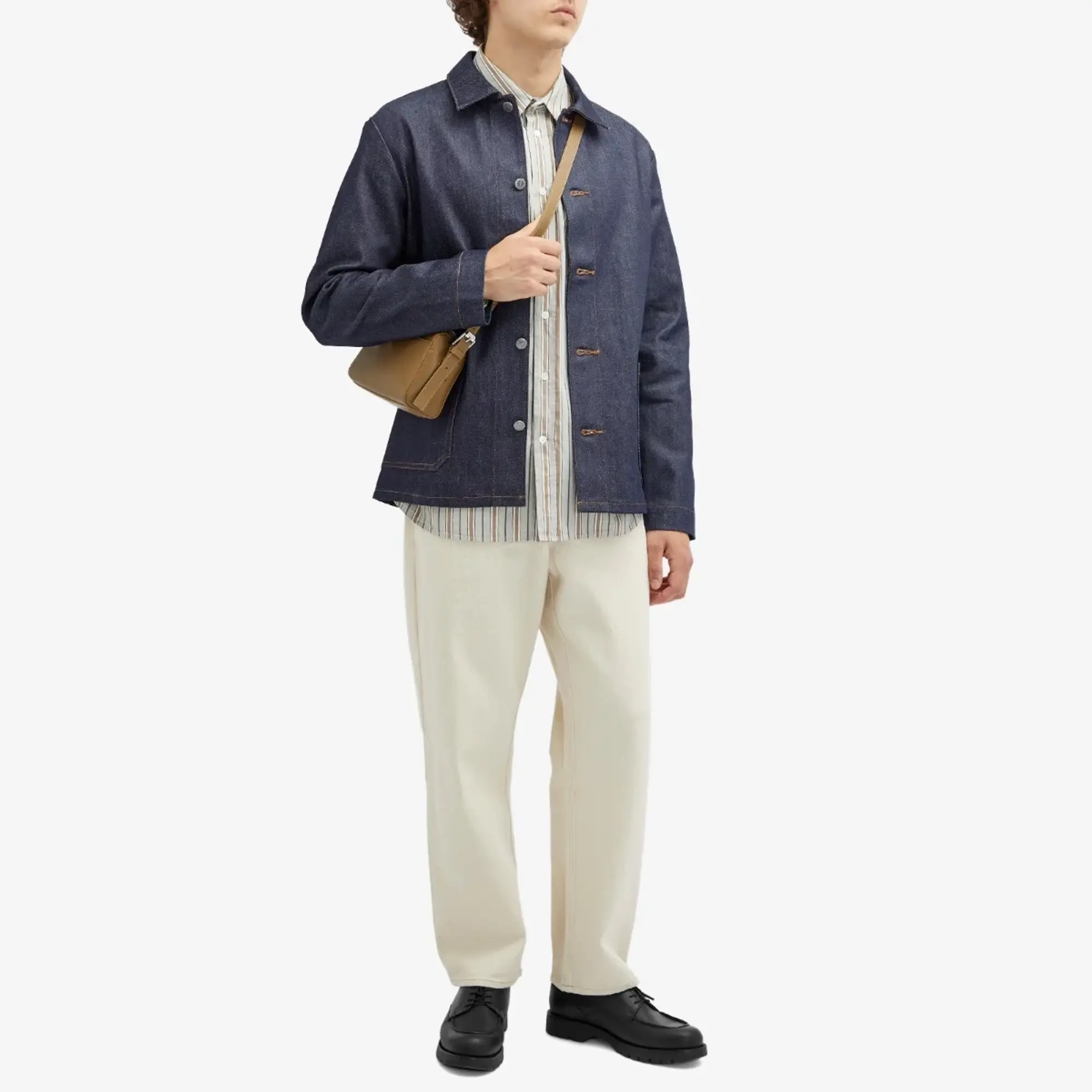 Asics A.P.C. Men's Kerlouan Denim Jacket Indigo