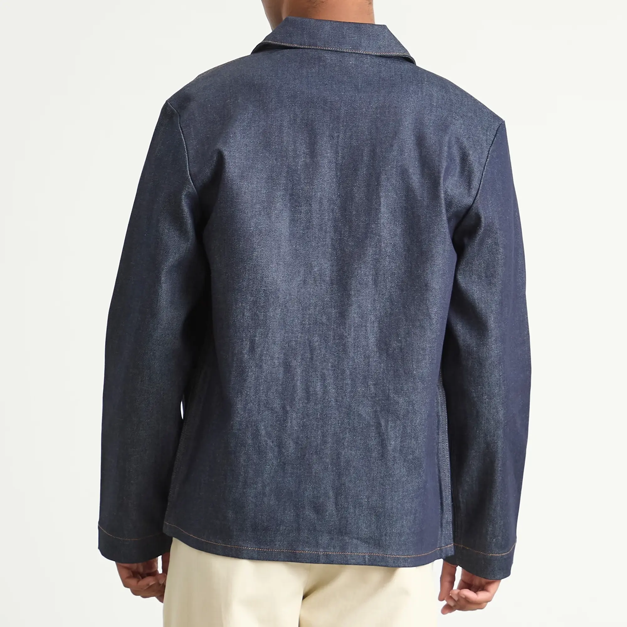 Asics A.P.C. Men's Kerlouan Denim Jacket Indigo