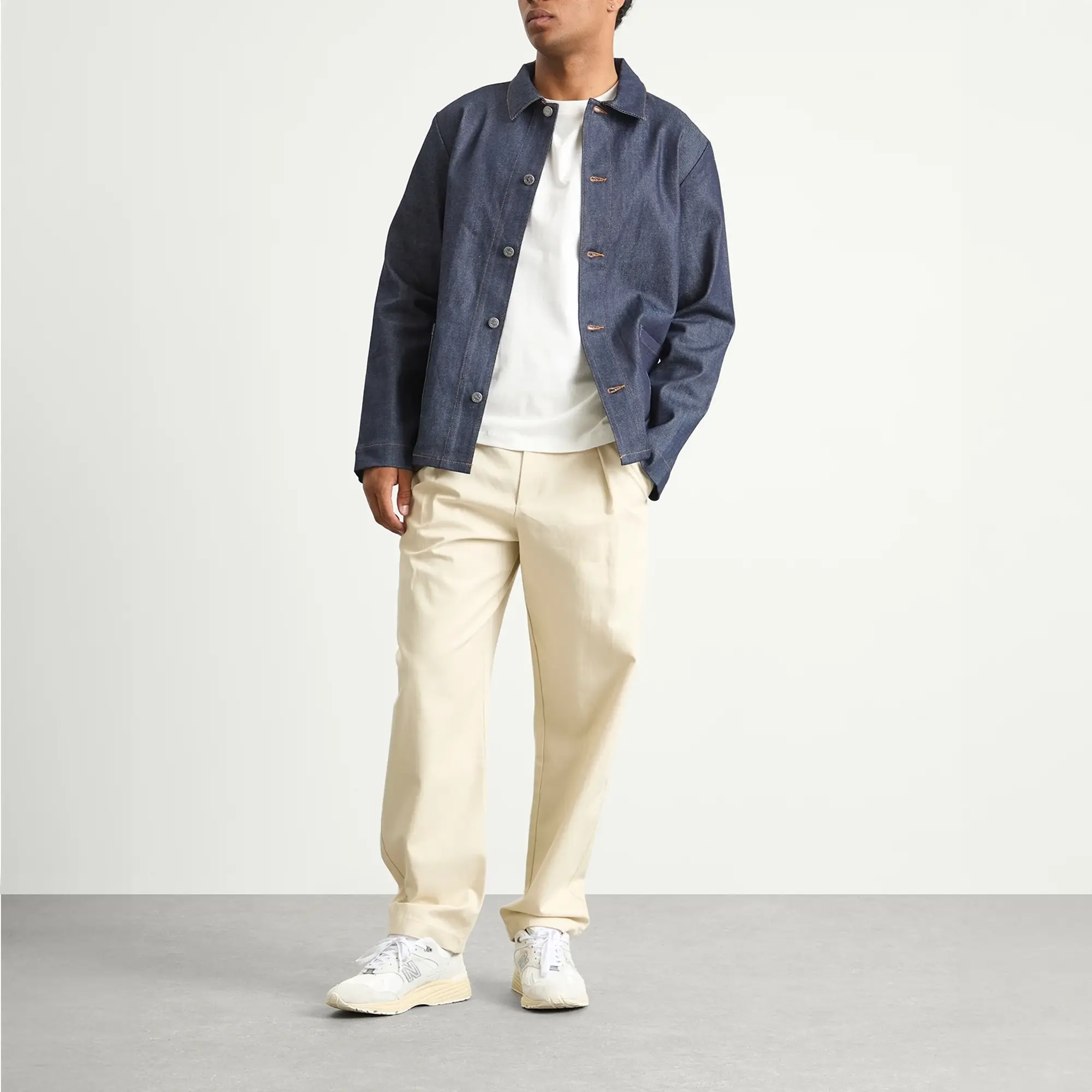 Asics A.P.C. Men's Kerlouan Denim Jacket Indigo