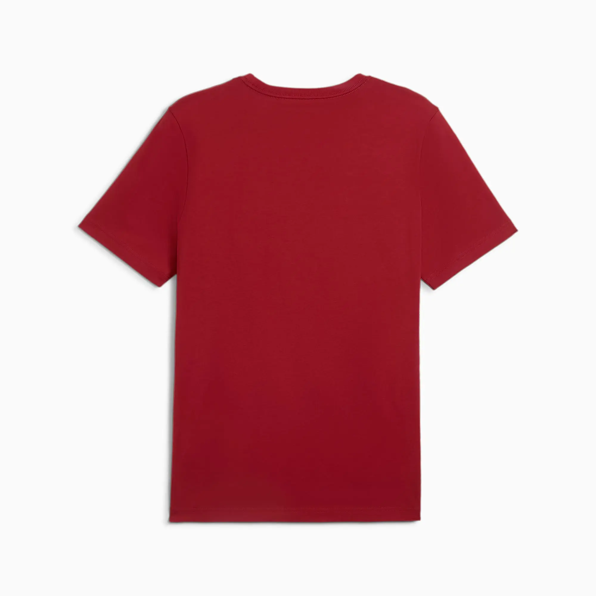 Puma Ess Logo Tee (S) T-Shirt Mens - Red