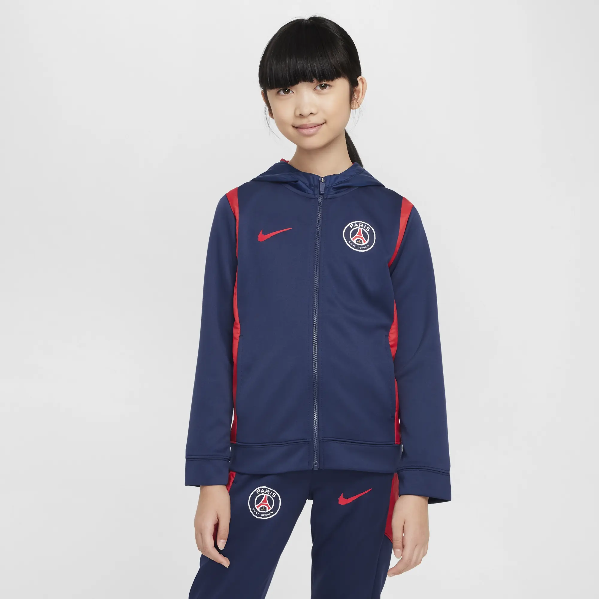 PSG Nike Woven Tracksuit - Navy - Kids