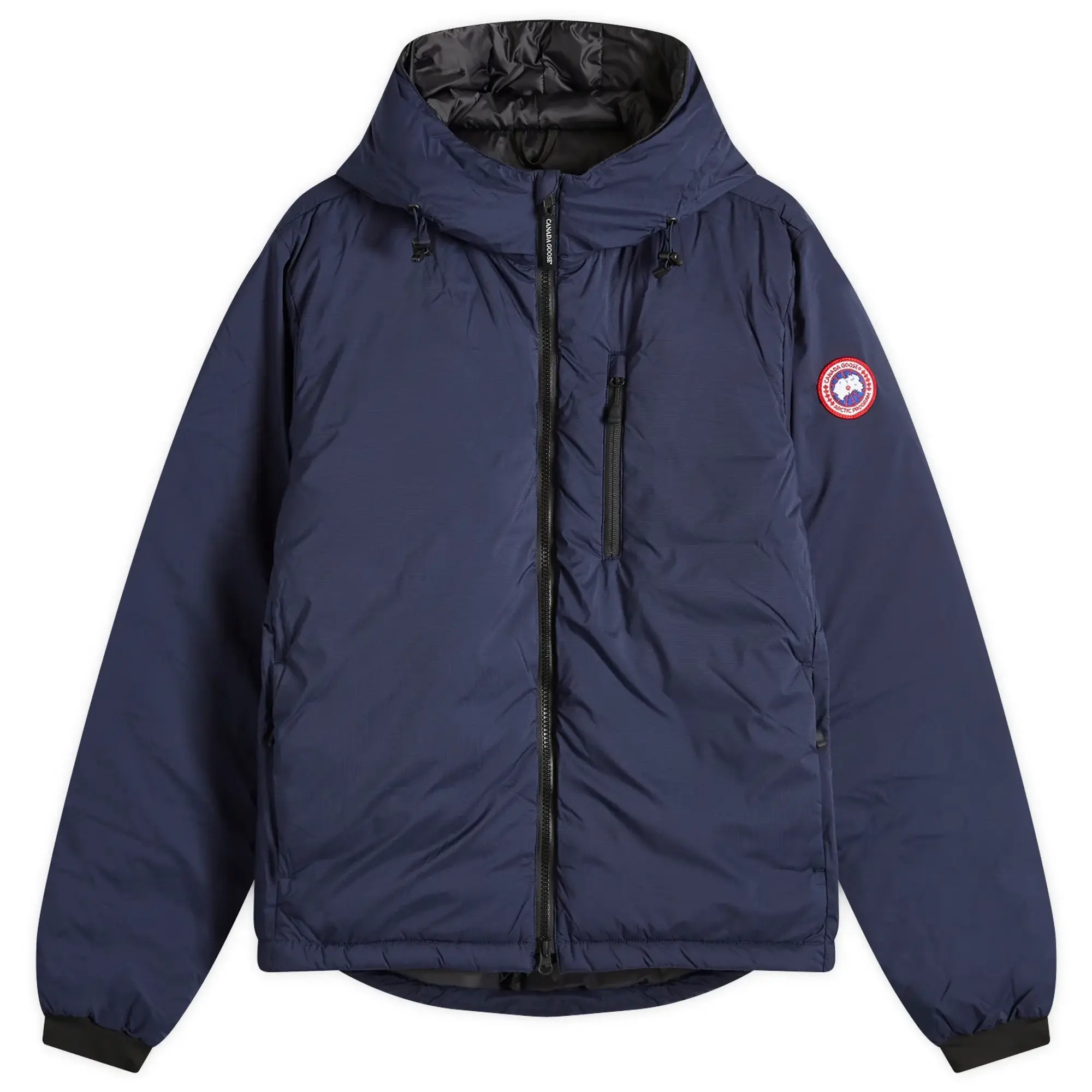 Canada Goose Men's Lodge Hooded Jacket Atlantic Navy