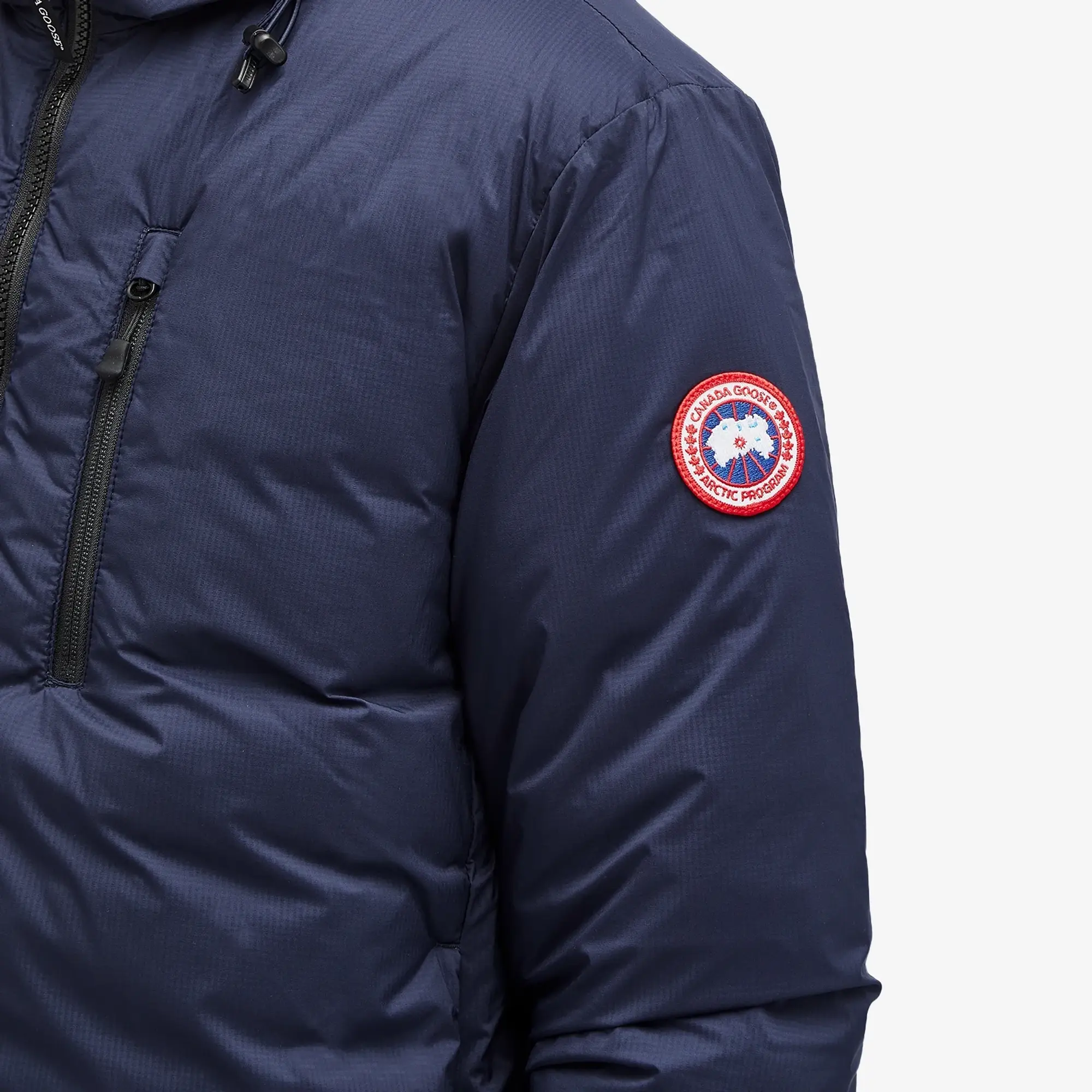 Canada Goose Men's Lodge Hooded Jacket Atlantic Navy