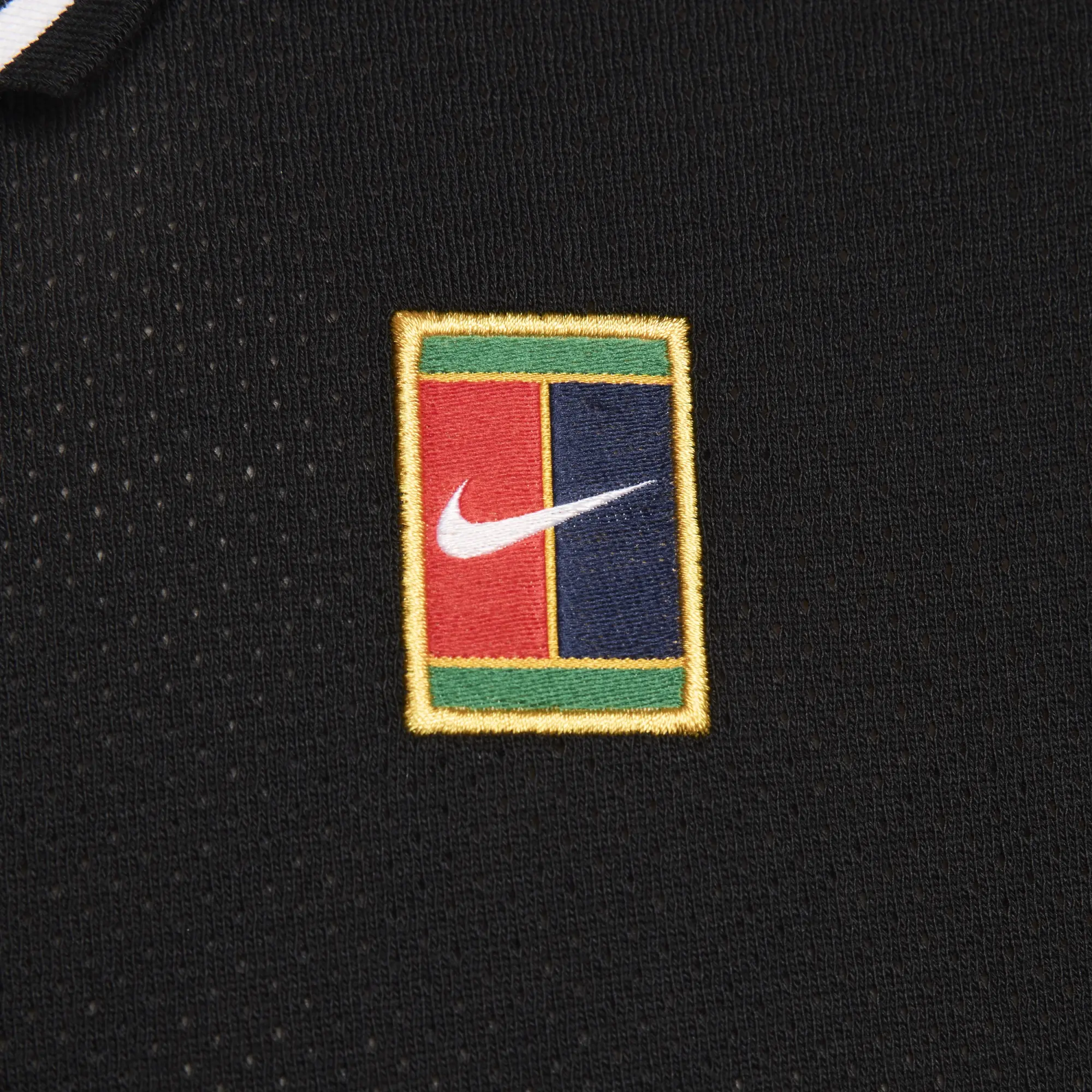 NikeCourt Heritage Men's Tennis Polo - Black