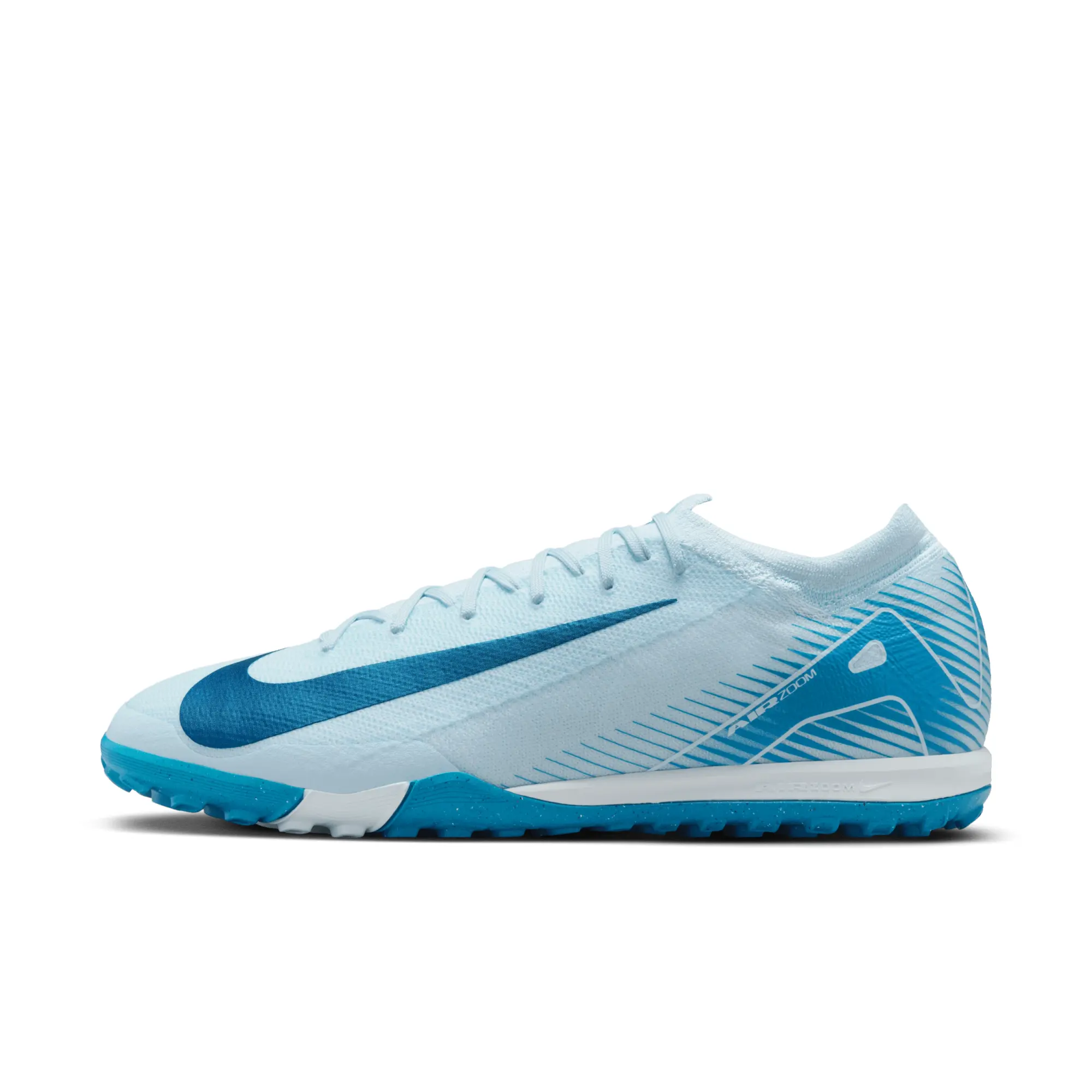 Nike Mercurial Vapor 16 Pro TF Low Top Football Shoes Blue FQ8687 400 FOOTY.COM