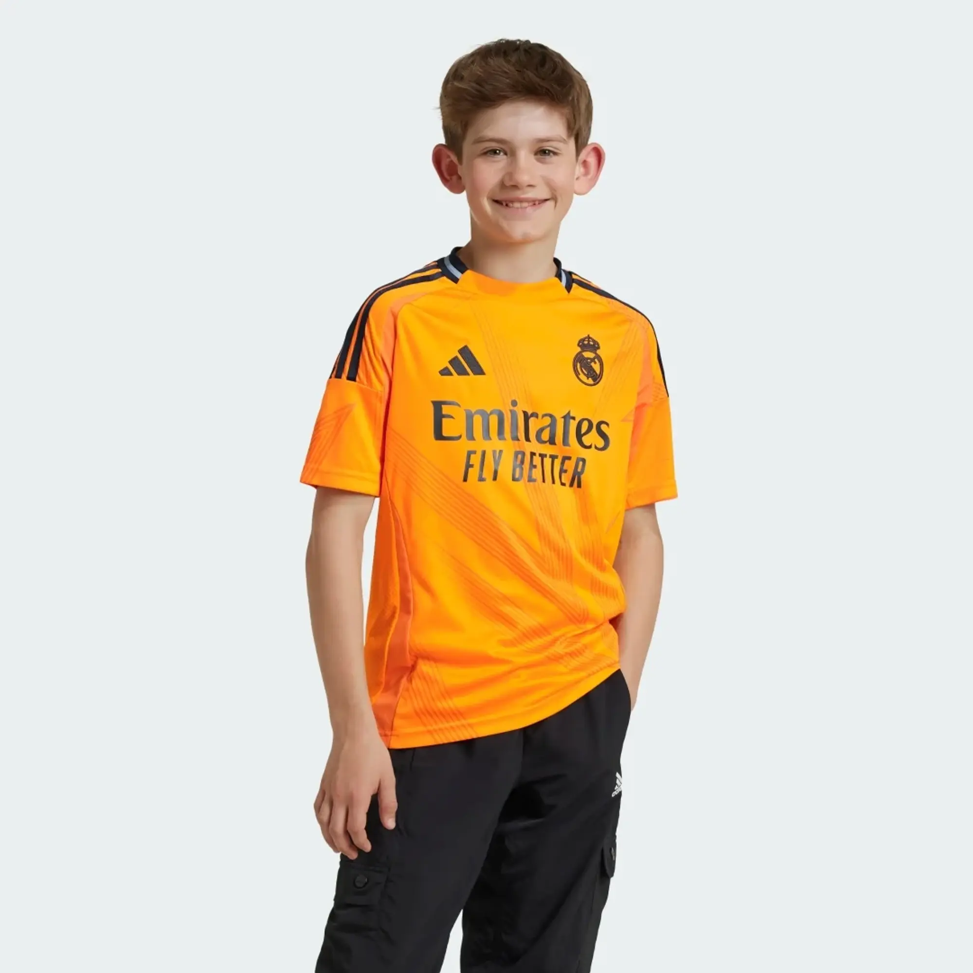 adidas Real Madrid Kids SS Away Shirt 2024/25