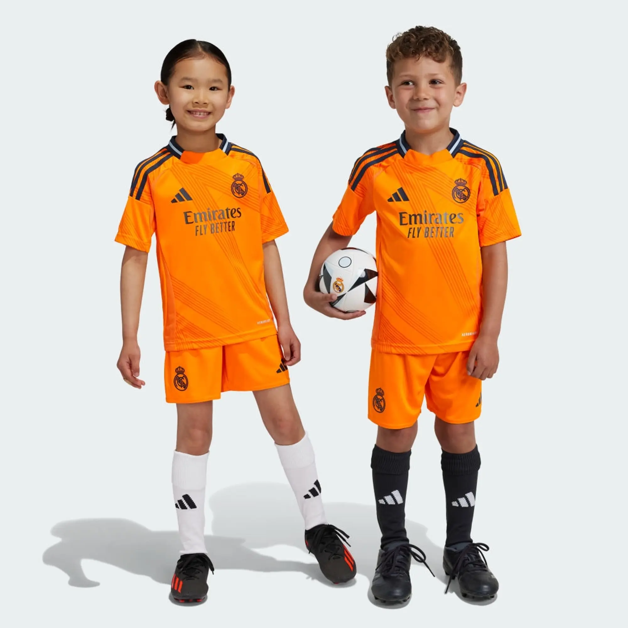 adidas Real Madrid Kids SS Away Mini Kit 2024/25