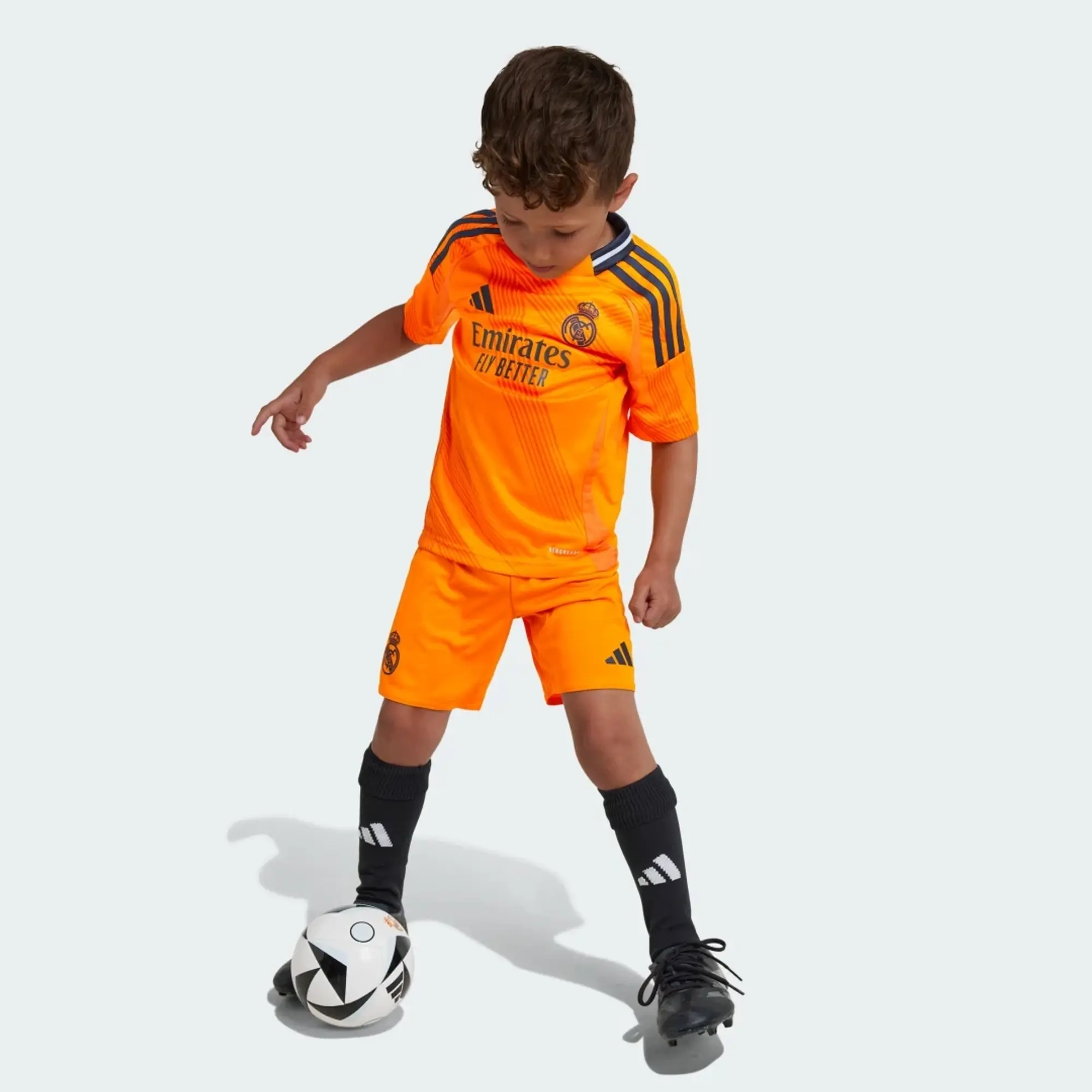 adidas Real Madrid Kids SS Away Mini Kit 2024/25