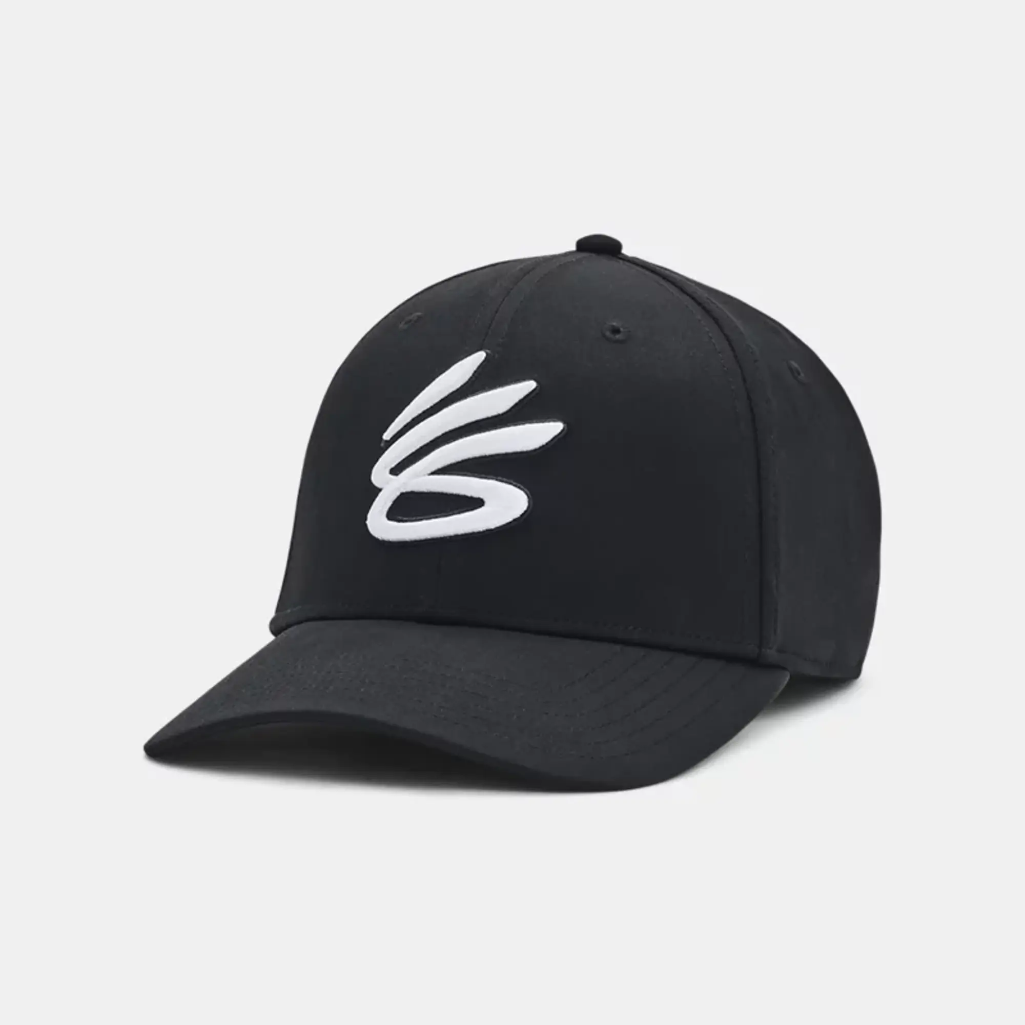 Under Armour Men's Curry Snapback Cap Black / White OSFM