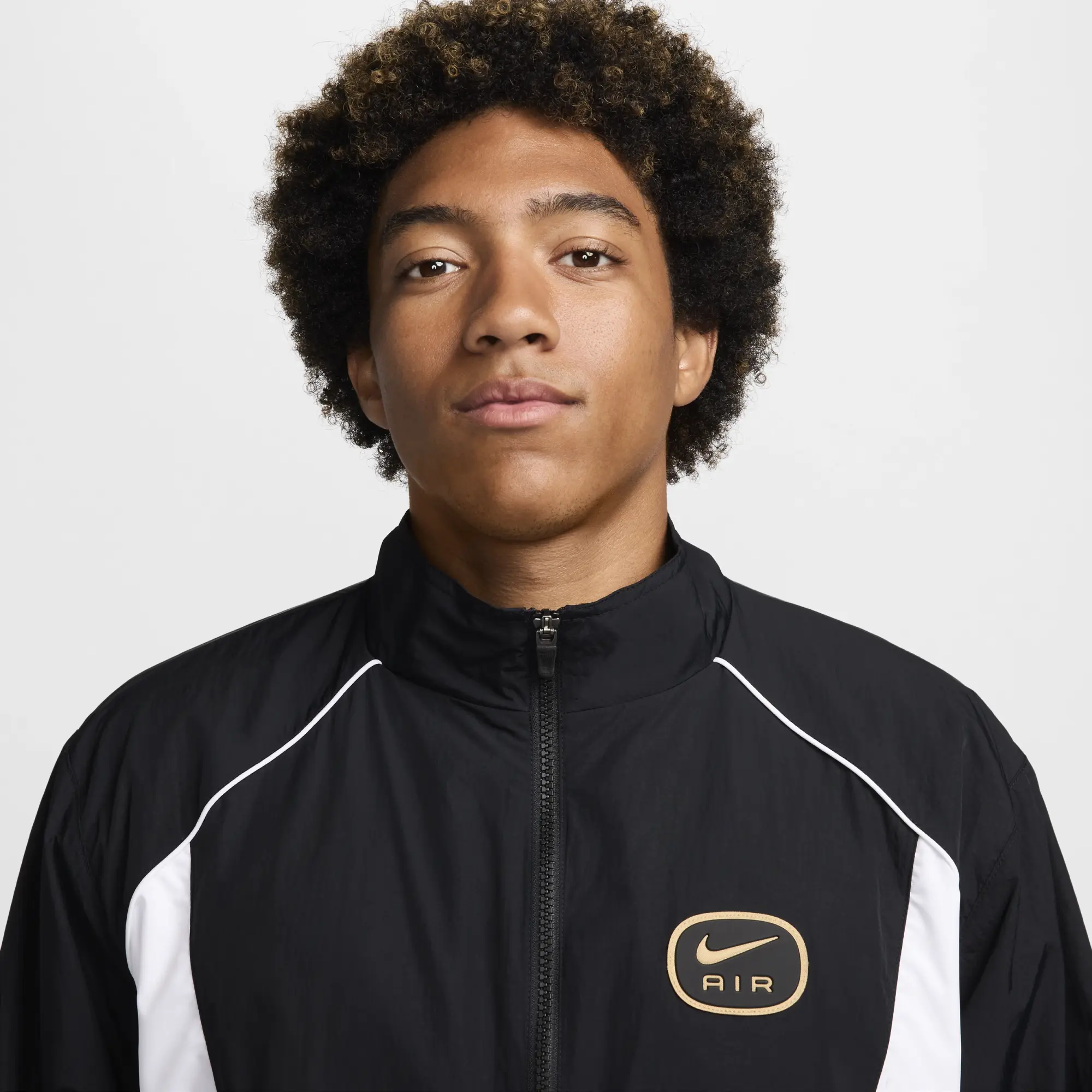 Nike Swoosh Air Woven Tracktop - Black - Size XL - Black