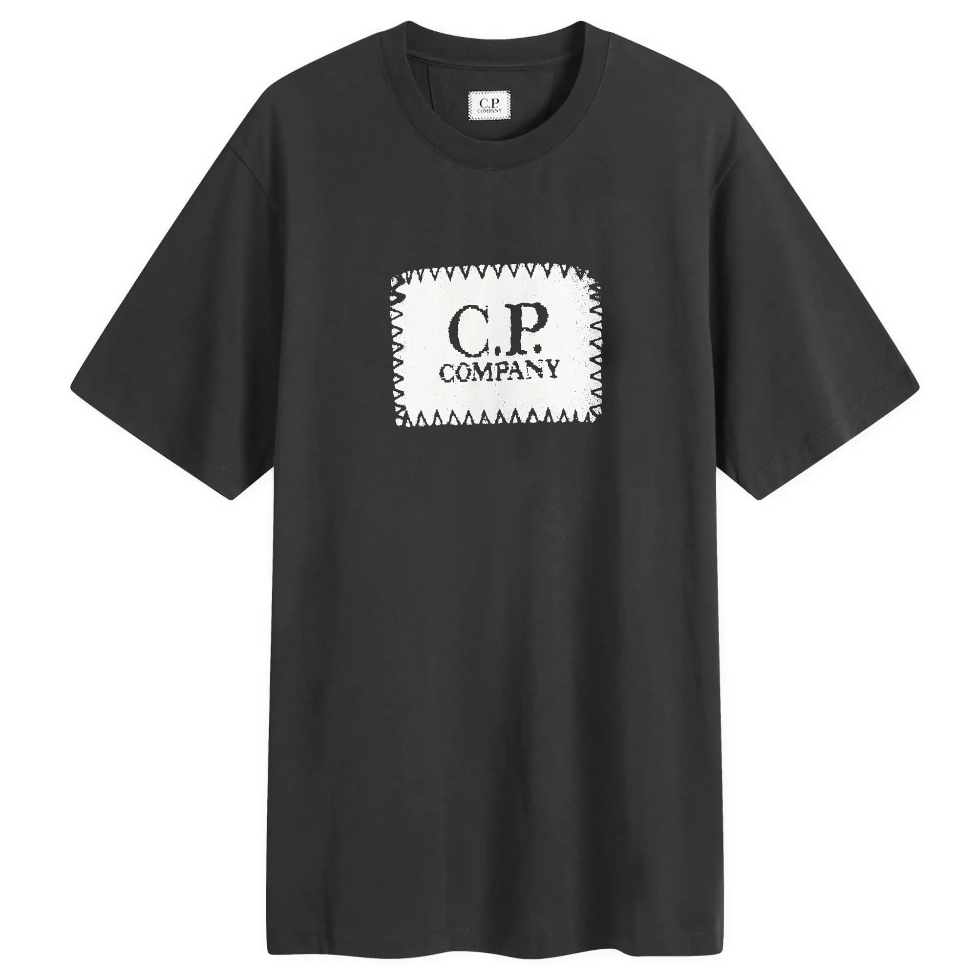 C.P. Company 30/1 Jersey Label Style Logo T-Shirt