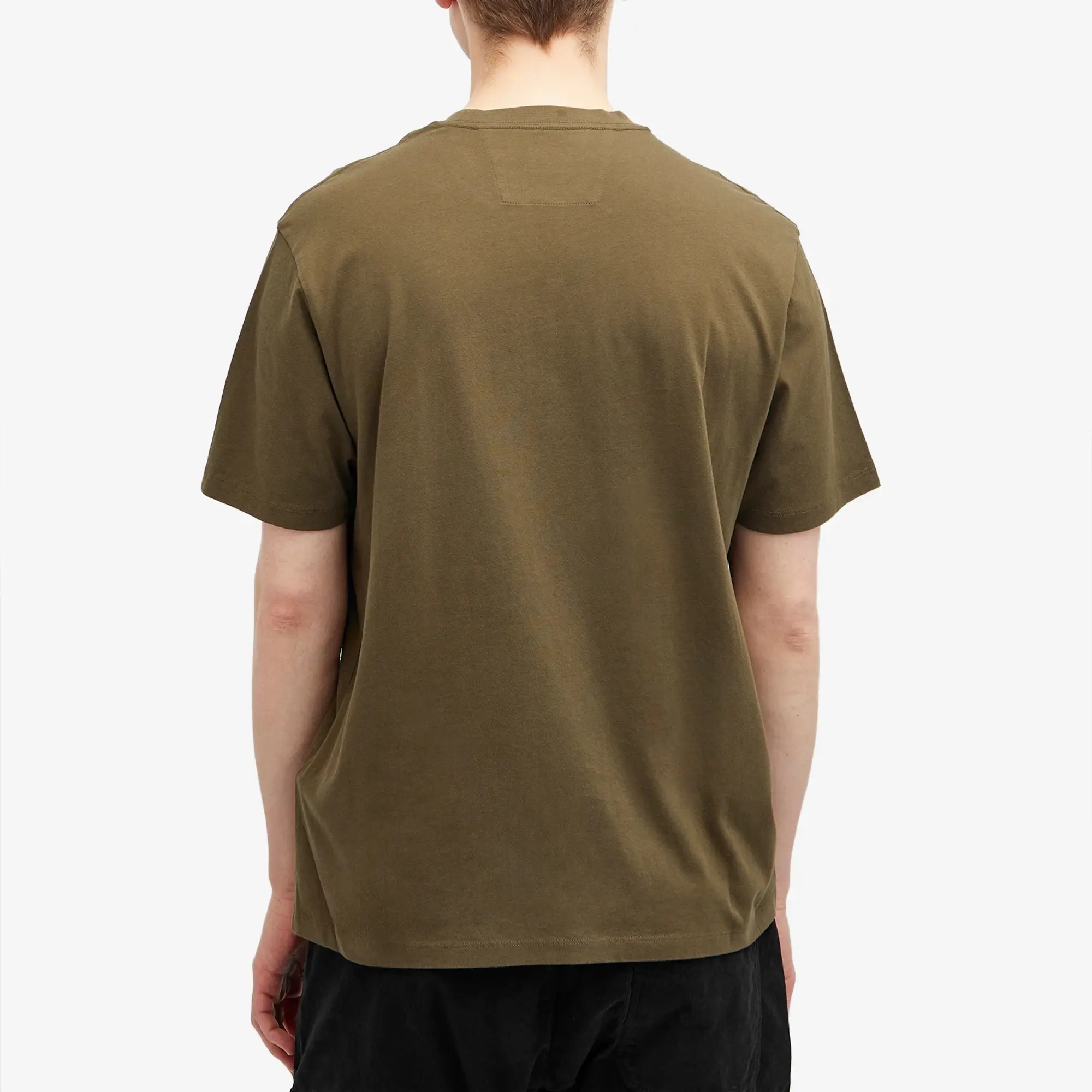 C.P. Company 30/1 Jersey Label Style Logo T-Shirt