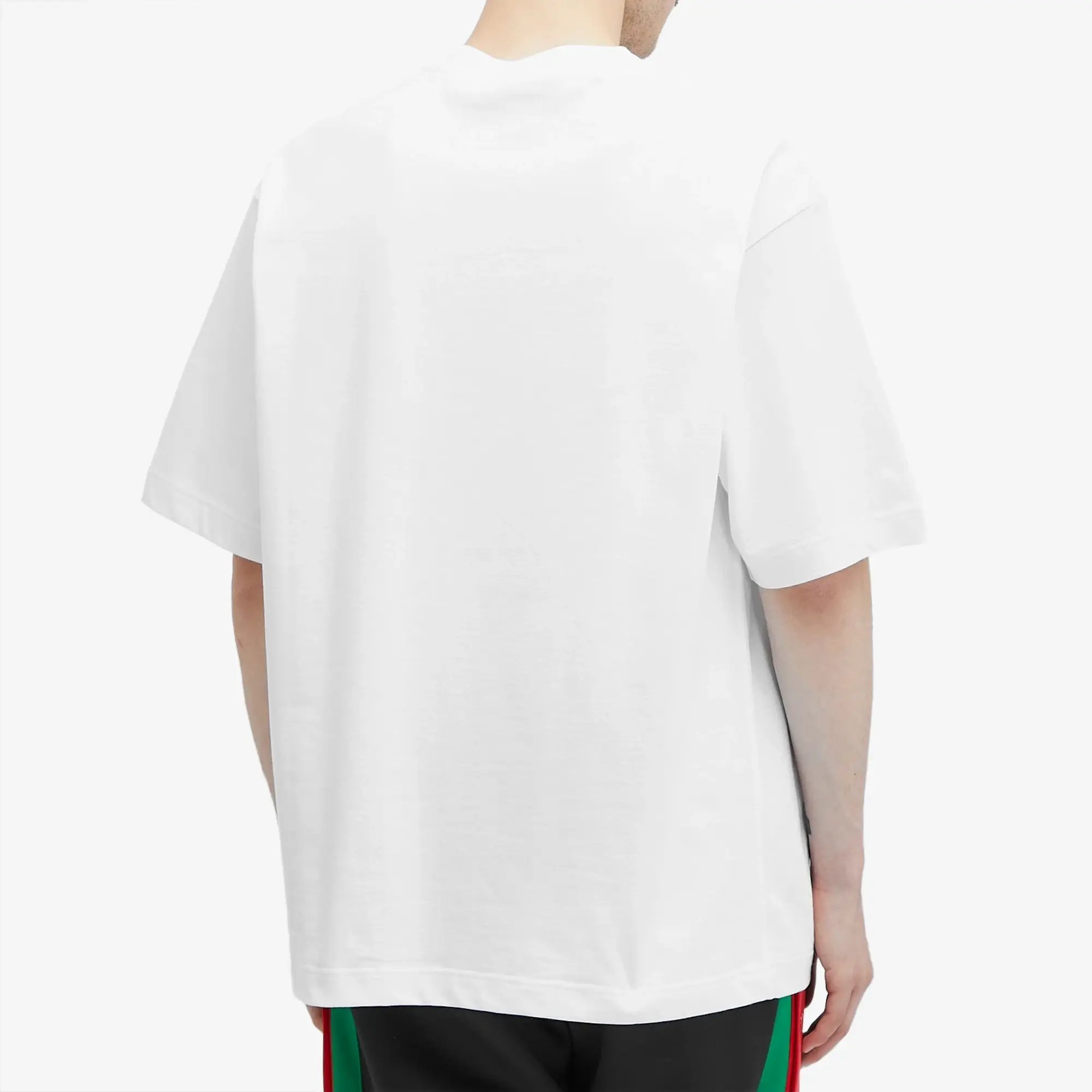 Gucci Men's Web Logo T-Shirt White
