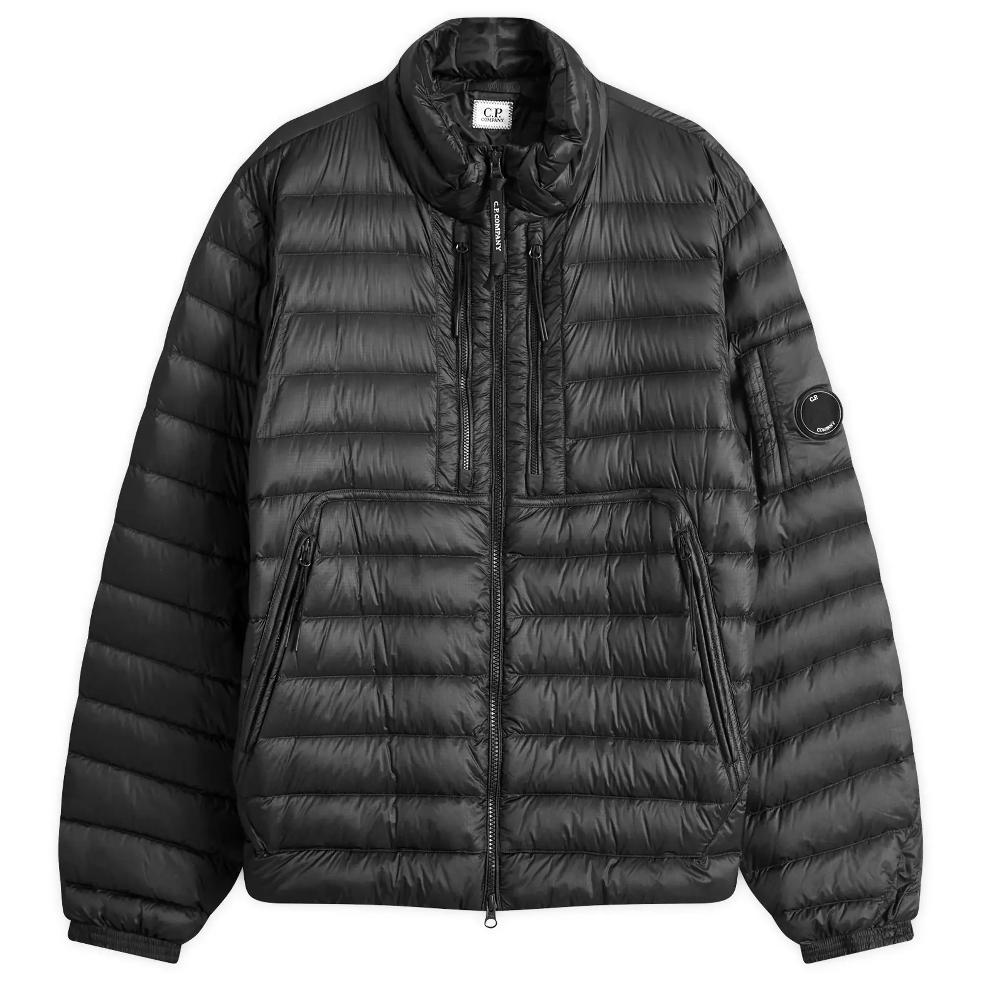 C.P. Company Men's D.D. Shell Lightweight Down Jacket Black