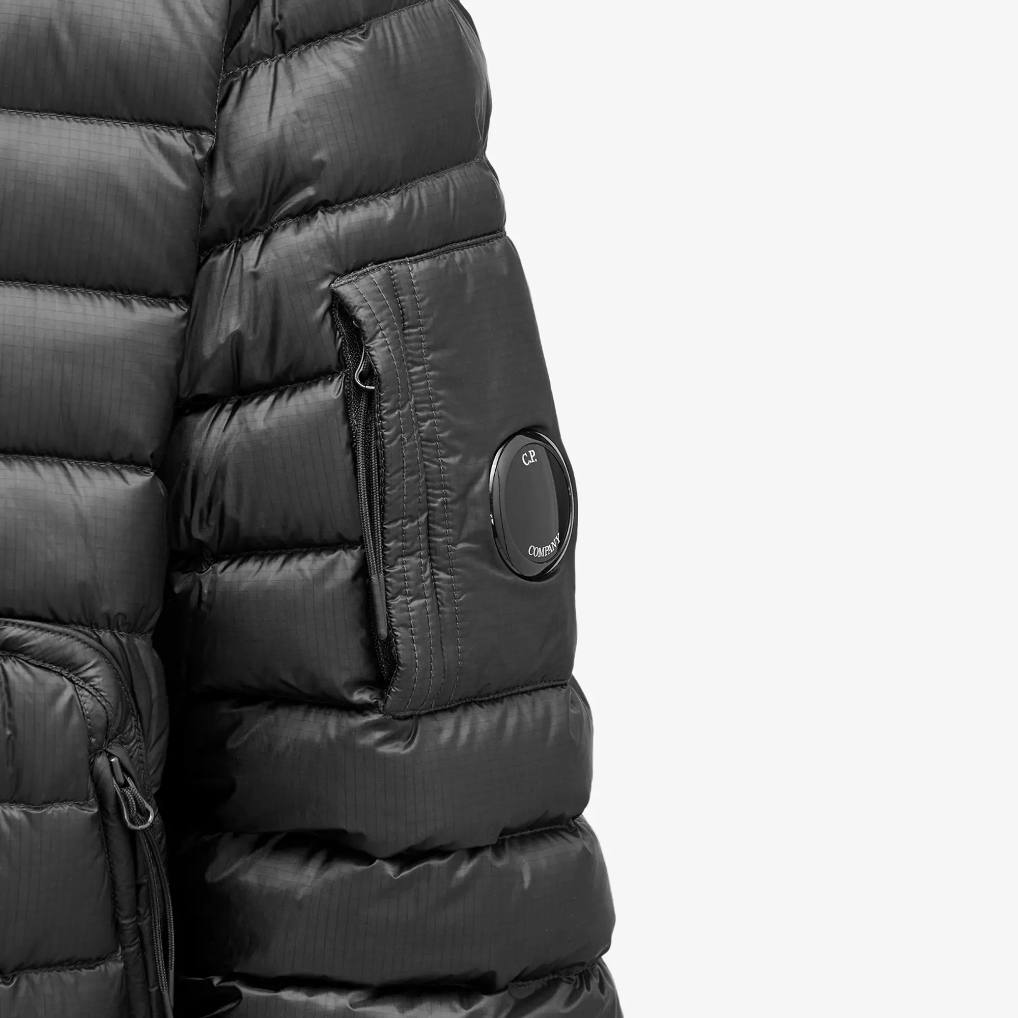 C.P. Company Men's D.D. Shell Lightweight Down Jacket Black