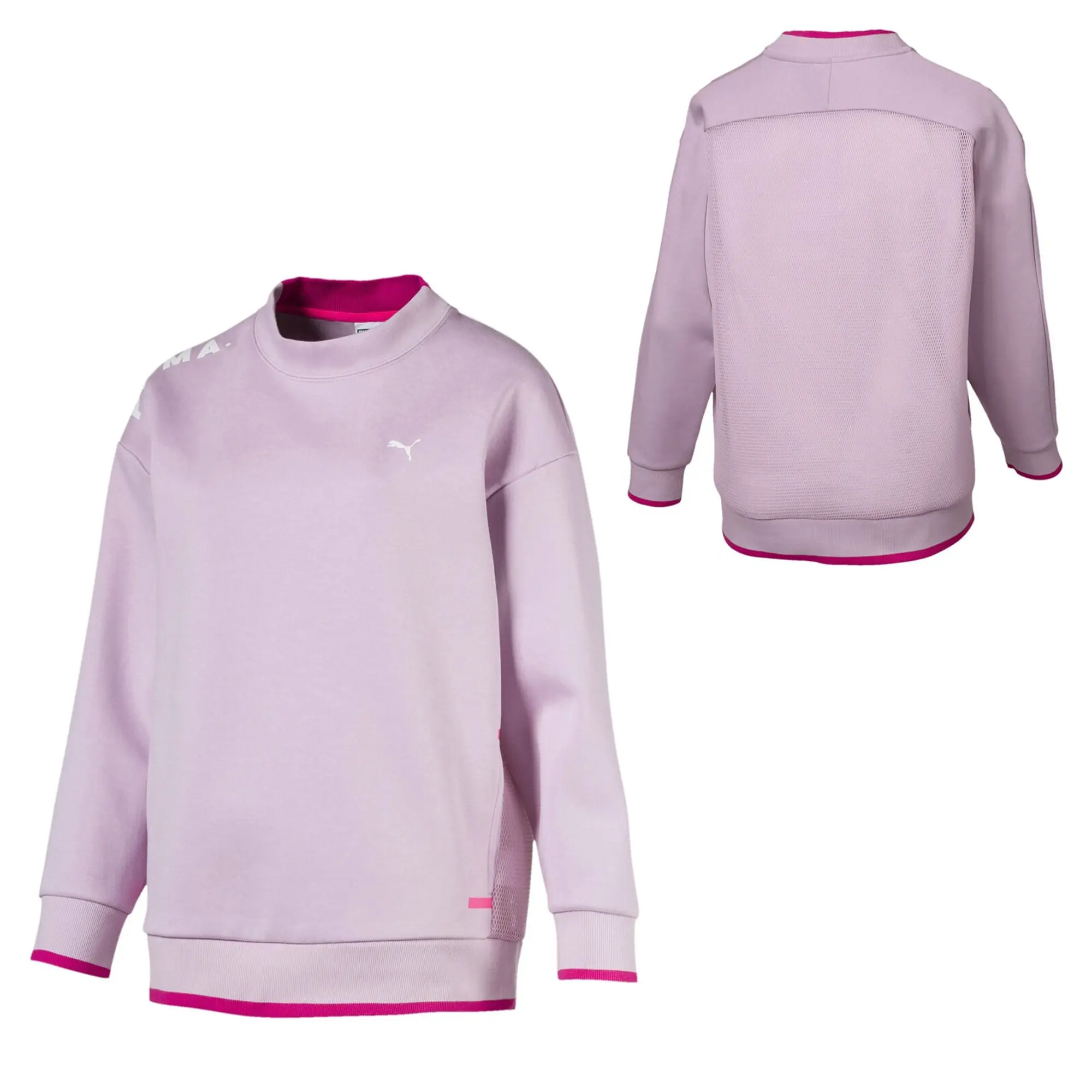 Puma Chase Womens Pink Sweater 576812 46 FOOTY.COM