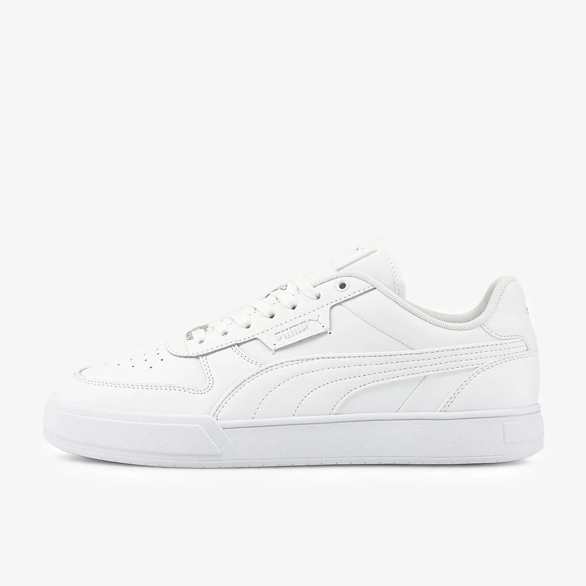 Puma Mens Caven Dime Trainers Sports Shoes - White